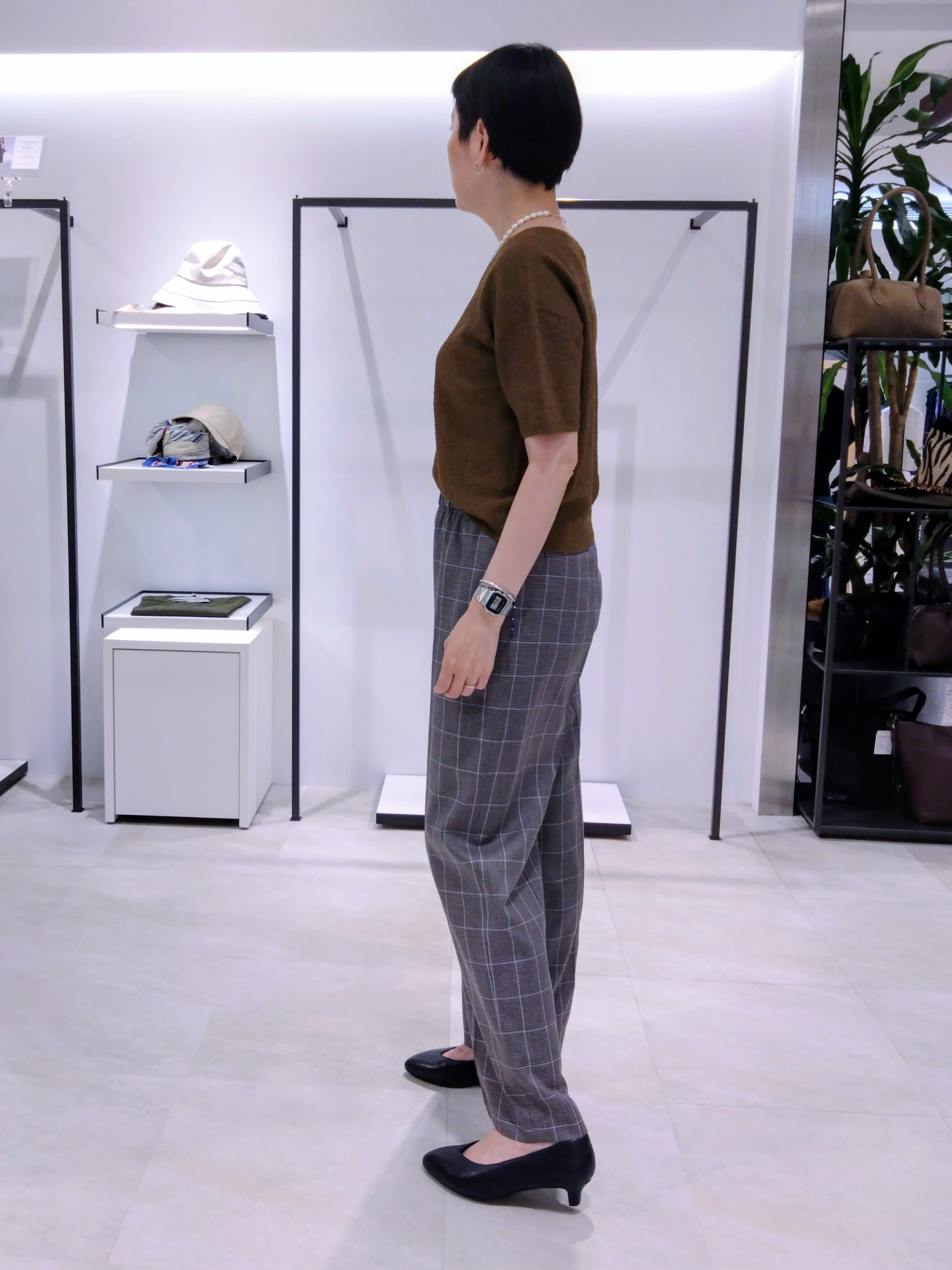 まちこさんの「UNTITLED｜【セットアップ可】ドライタッチニットプルオーバー」を使ったコーディネート