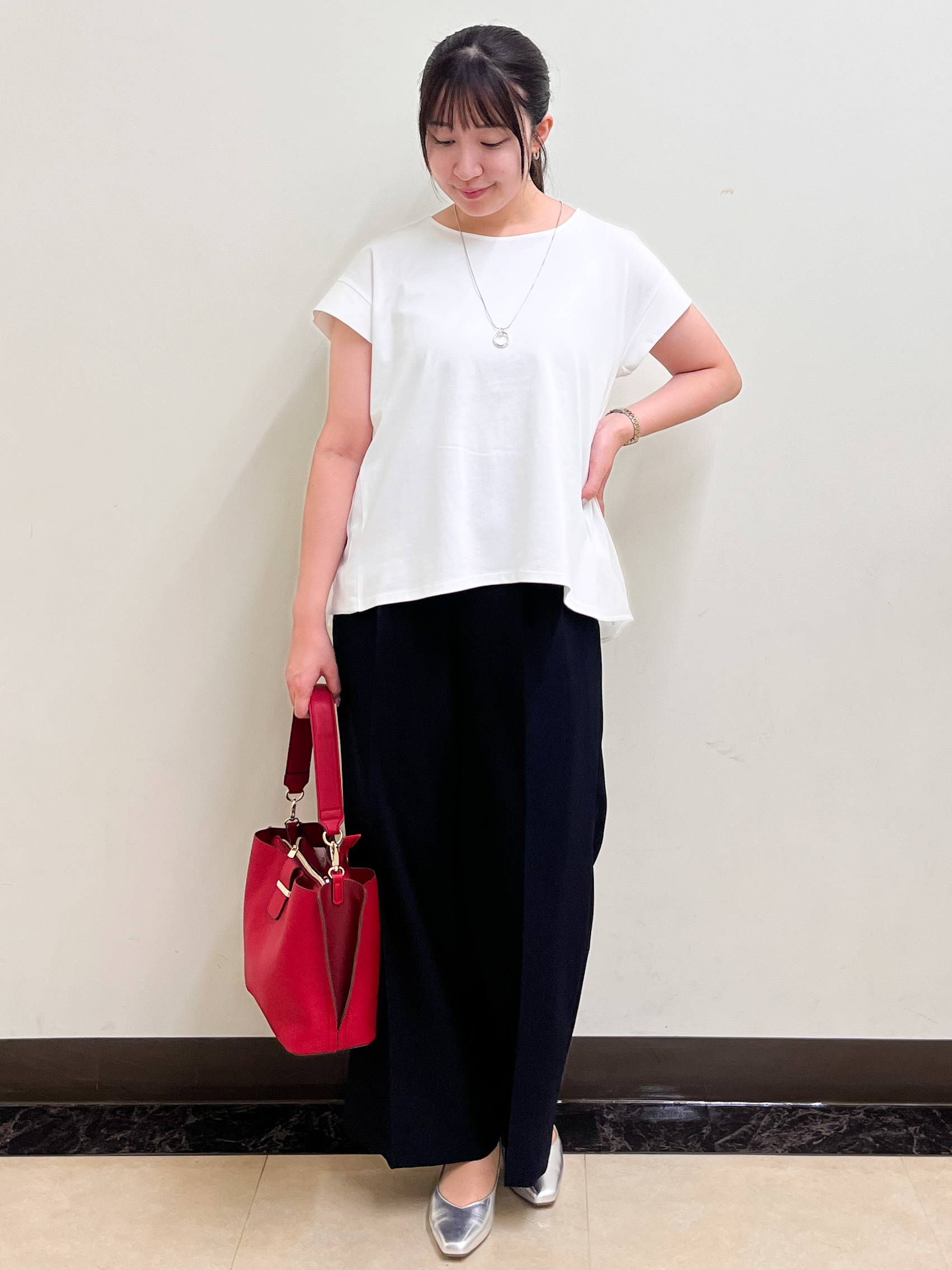 mikikoさんの「Reflect｜チュール&times;ジャージチュニックトップス」を使ったコーディネート