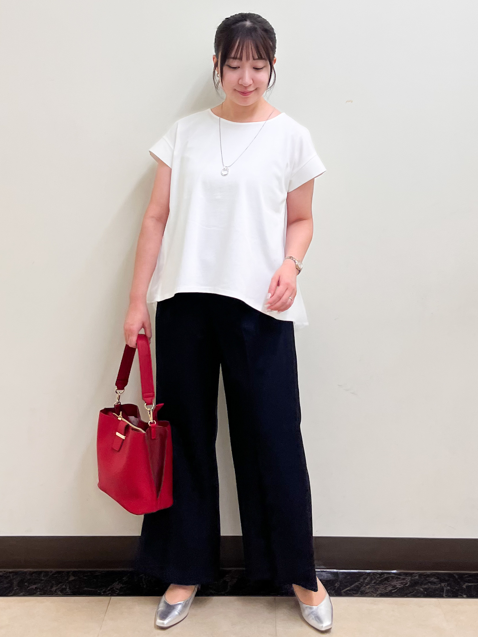 mikikoさんの「Reflect｜チュール&times;ジャージチュニックトップス」を使ったコーディネート