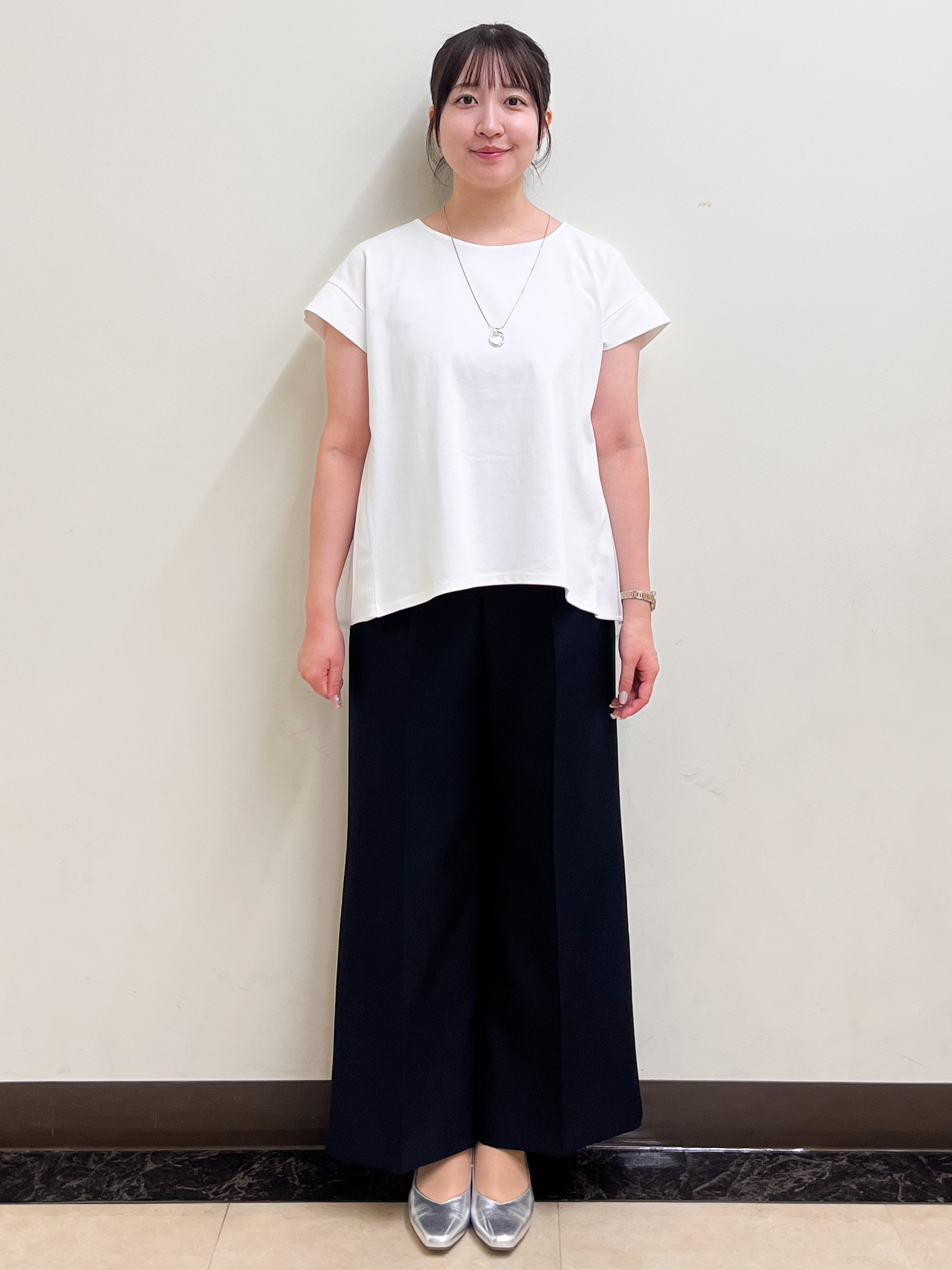 mikikoさんの「Reflect｜チュール&times;ジャージチュニックトップス」を使ったコーディネート