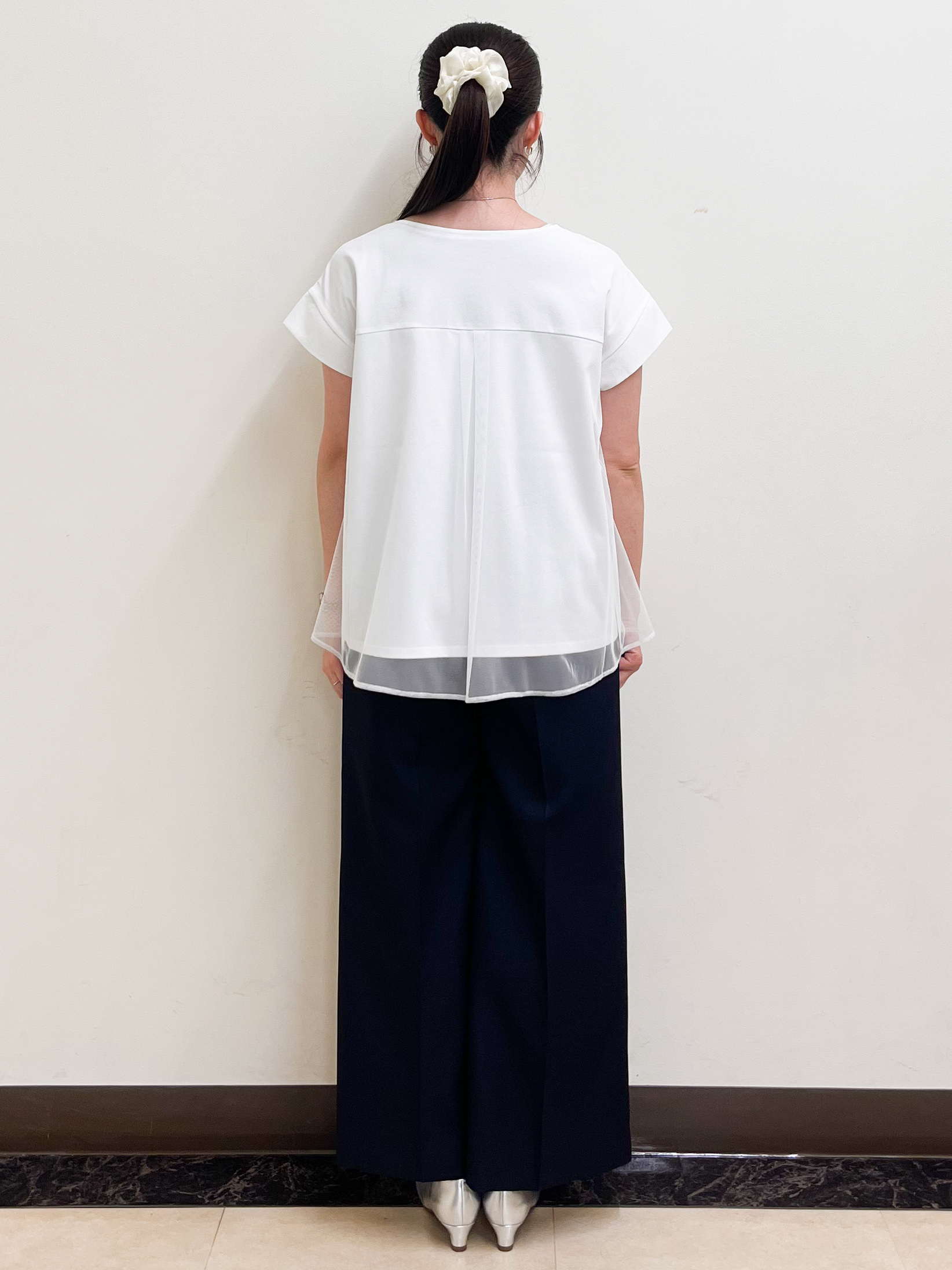 mikikoさんの「Reflect｜チュール&times;ジャージチュニックトップス」を使ったコーディネート
