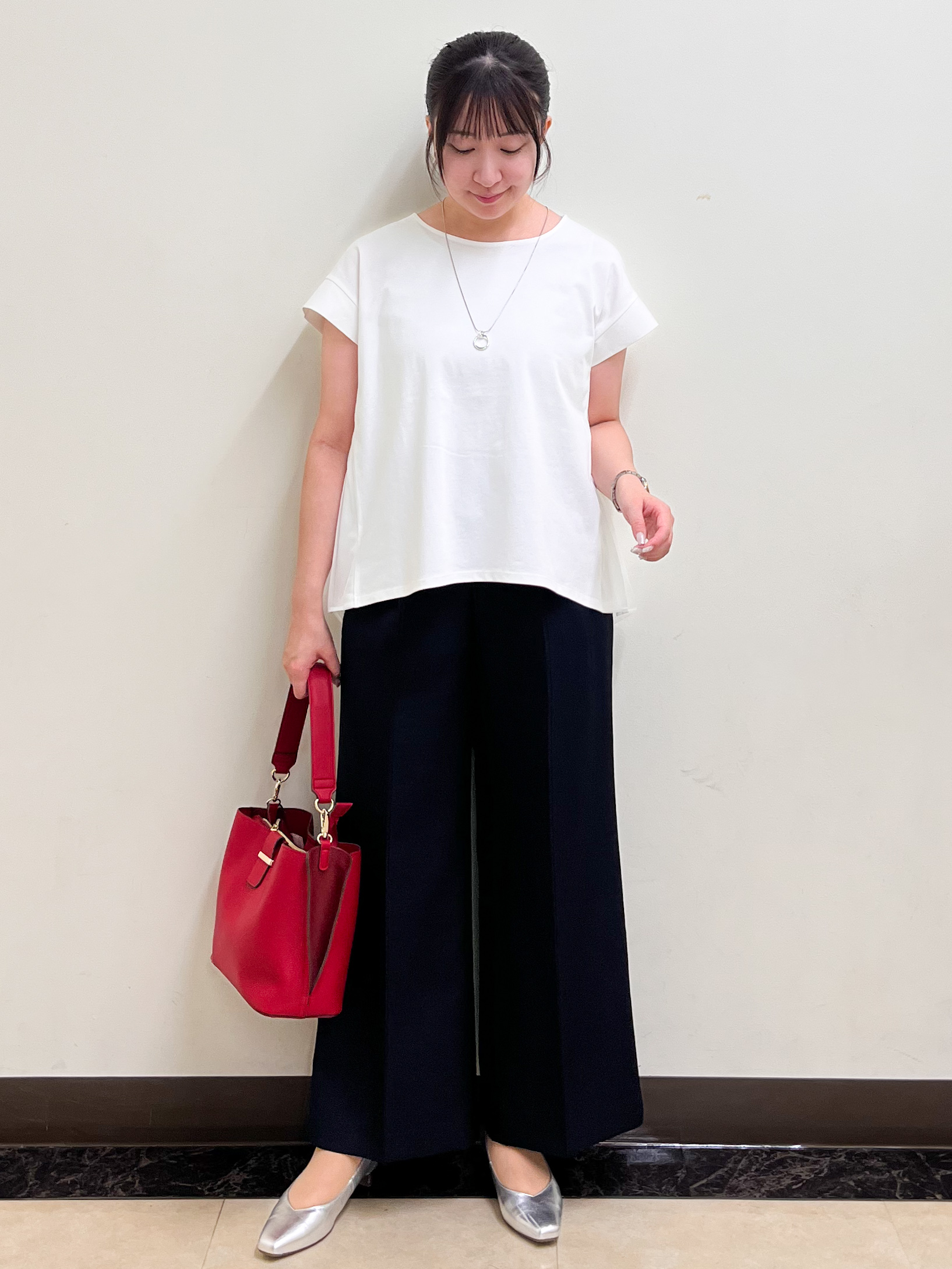 mikikoさんの「Reflect｜チュール&times;ジャージチュニックトップス」を使ったコーディネート