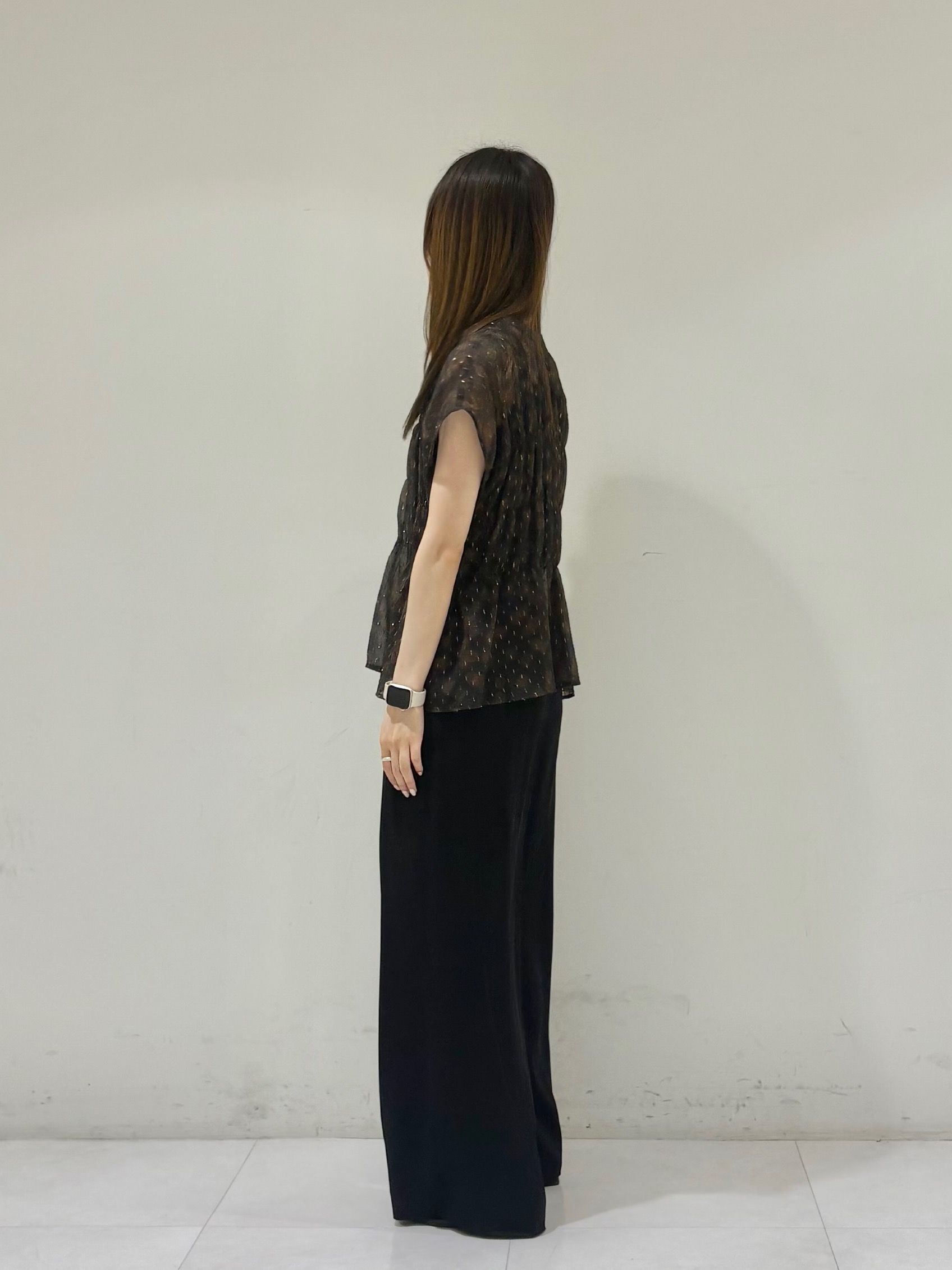 kyokaさんの「UNTITLED｜ヴィンテージドットブラウス」を使ったコーディネート