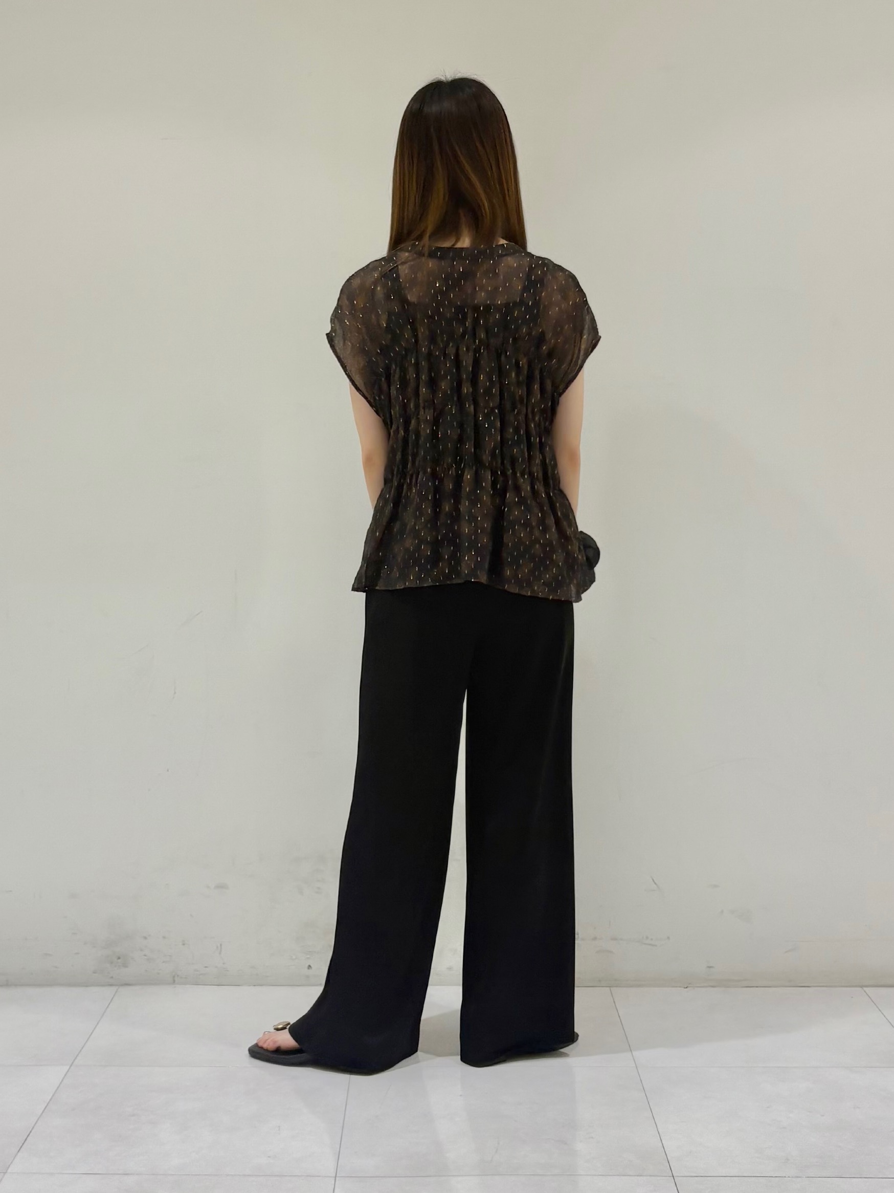kyokaさんの「UNTITLED｜ヴィンテージドットブラウス」を使ったコーディネート