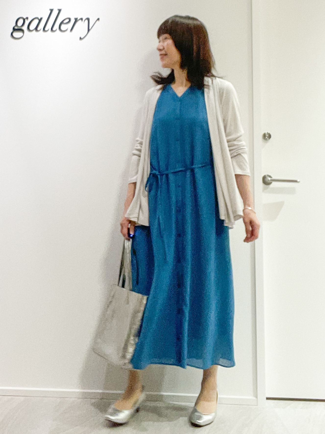 めいさんの「UNTITLED｜【接触冷感/UVカット/遮熱機能】フライスジャージカーディガン」を使ったコーディネート