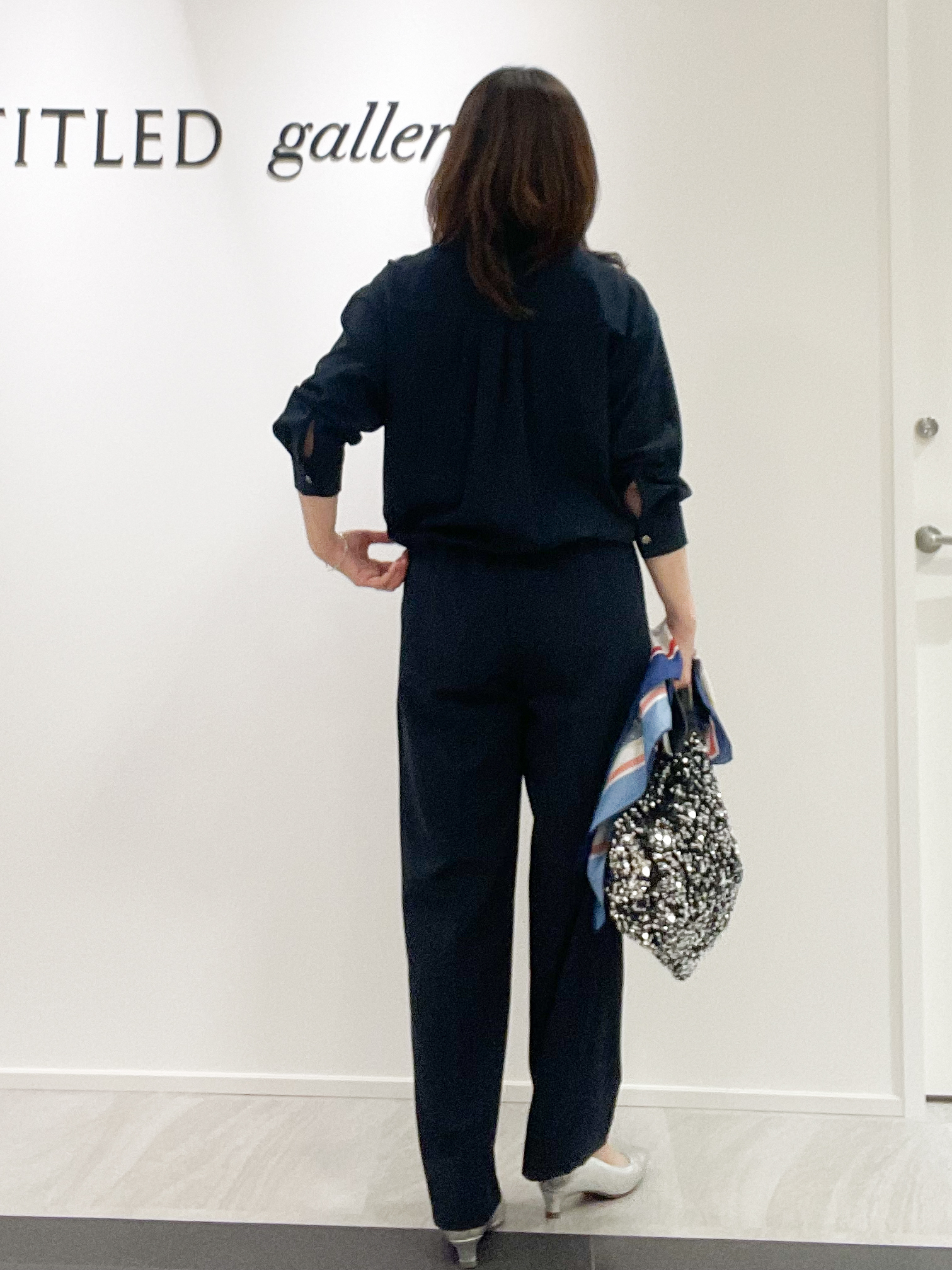 めいさんの「UNTITLED｜【セットアップ可/UVカット/接触冷感】エアリークールドロストシャツ」を使ったコーディネート