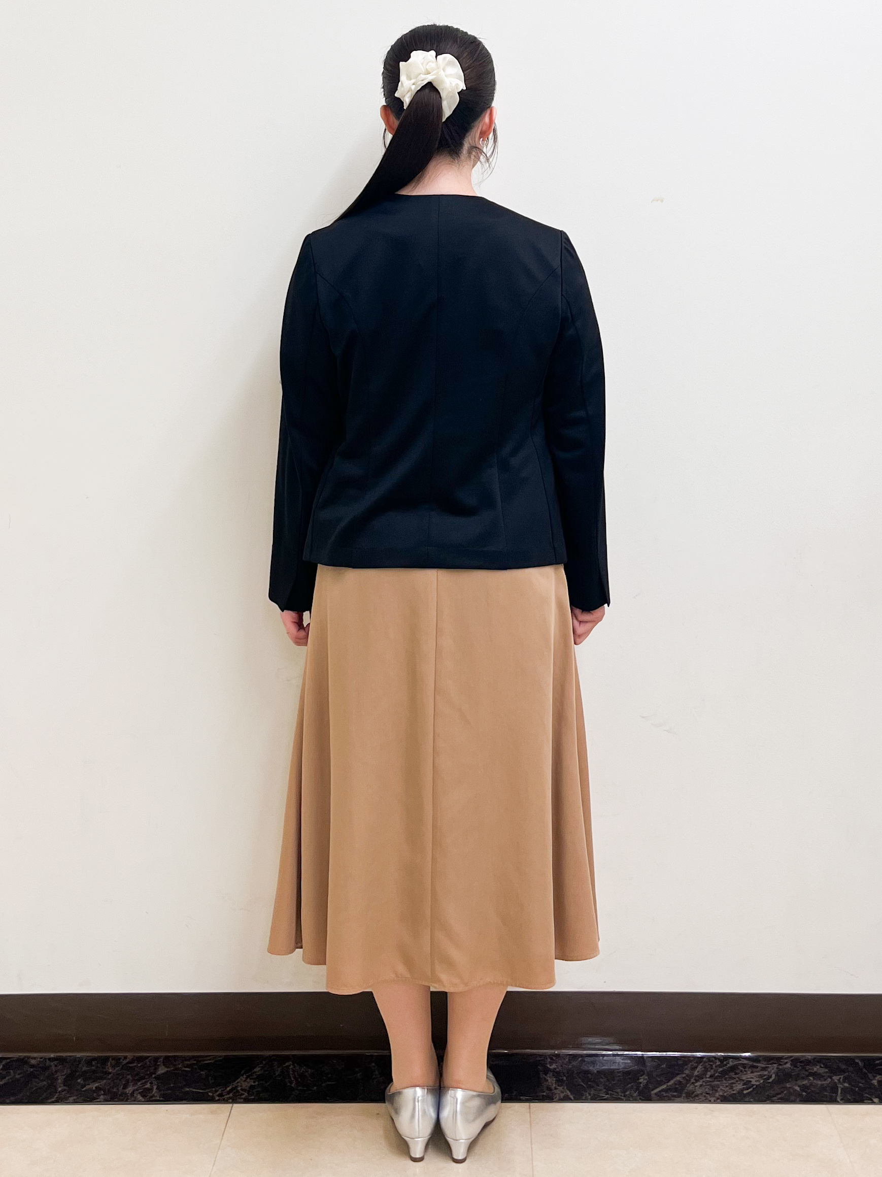 mikikoさんの「Reflect｜【SS-4Lサイズ／UVカット／接触冷感】匠ジャケット／ノーカラー」を使ったコーディネート