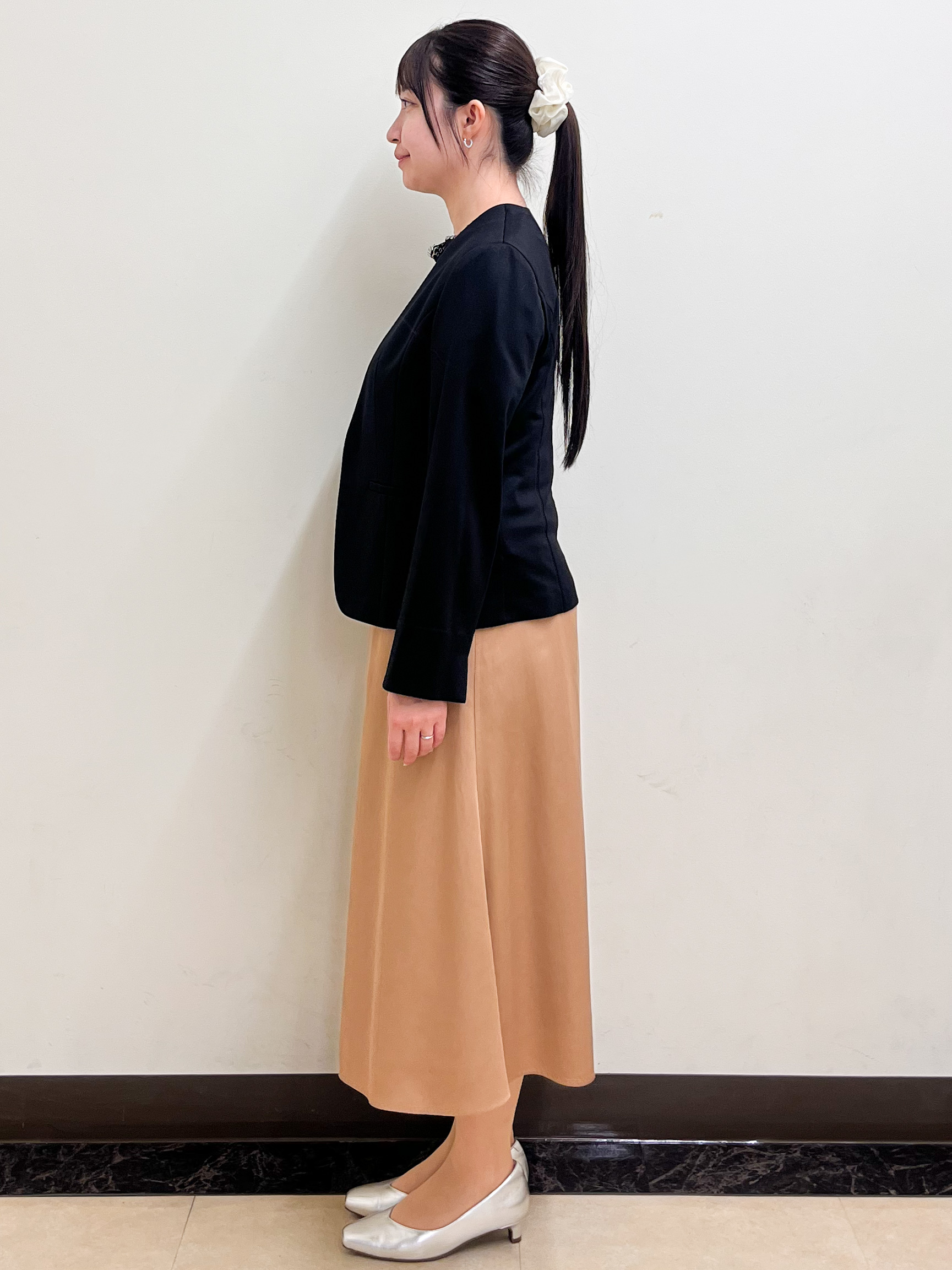 mikikoさんの「Reflect｜【SS-4Lサイズ／UVカット／接触冷感】匠ジャケット／ノーカラー」を使ったコーディネート