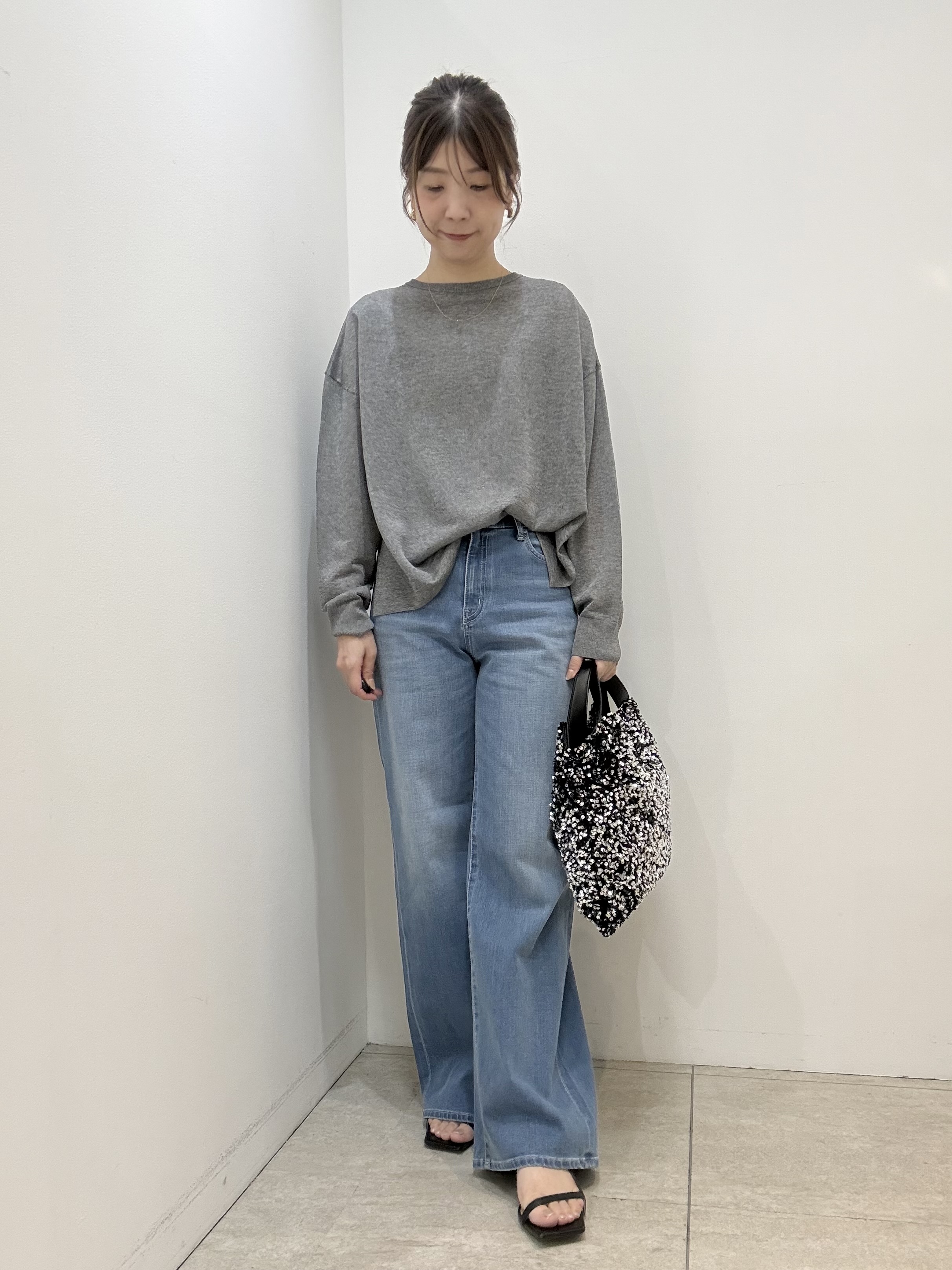 かなえさんの「UNTITLED｜【アンサンブル可】前後2WAYカーディガン」を使ったコーディネート