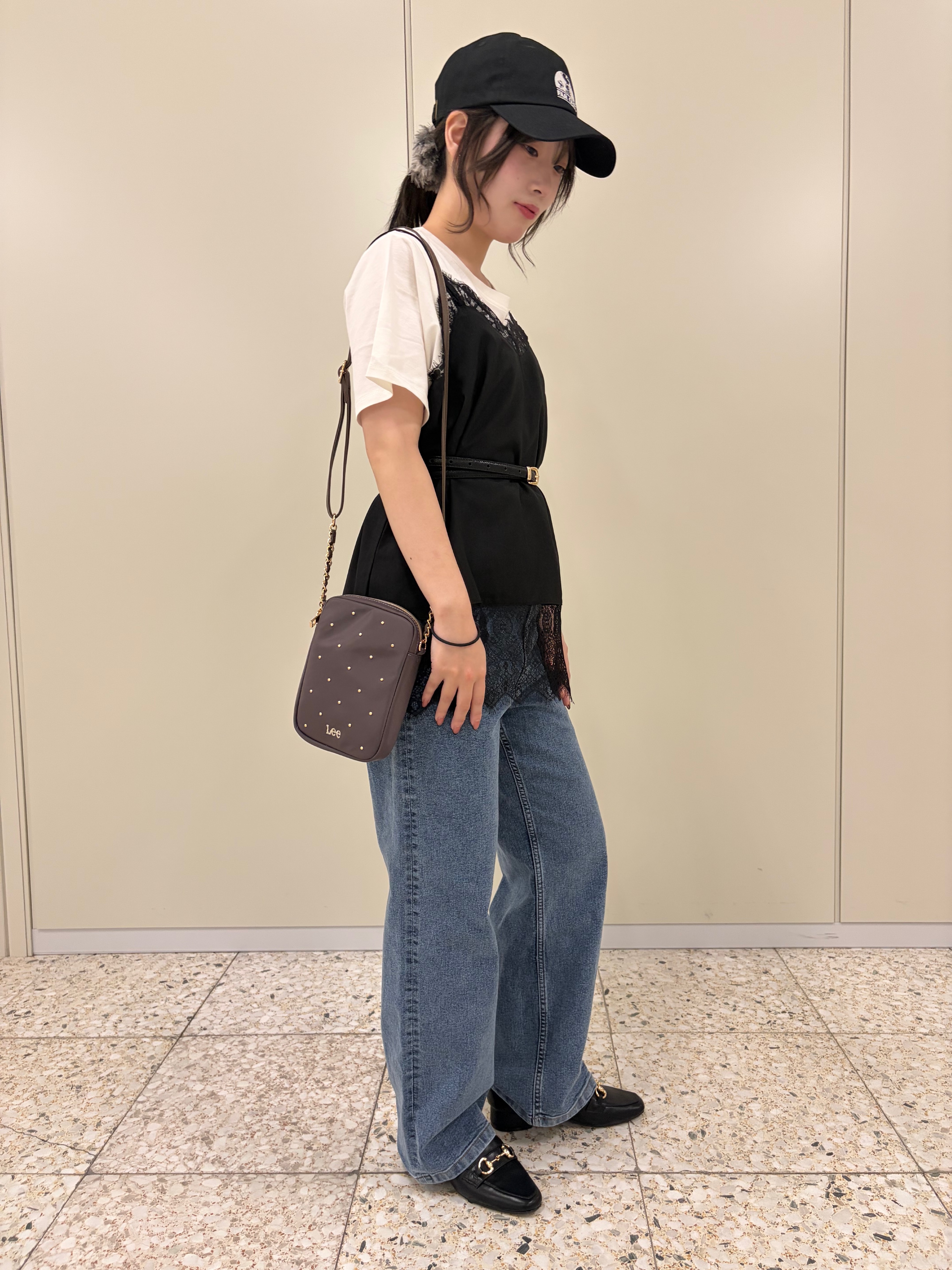 ひよりん⭐️さんの「SHOO･LA･RUE｜【PEANUTS】ひんやりプリントTシャツ」を使ったコーディネート