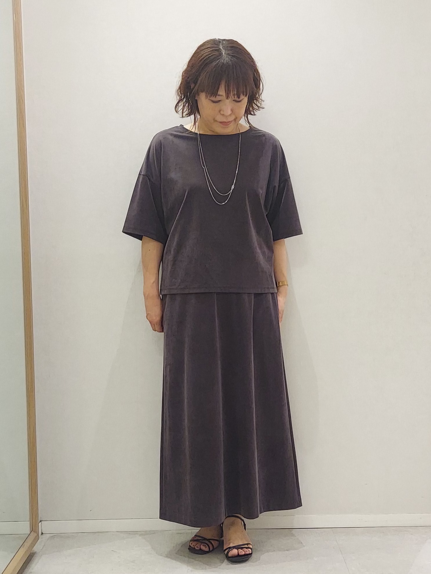 Koyaさんの「UNTITLED｜【セットアップ可/接触冷感】ヴィンテージライクプルオーバー」を使ったコーディネート