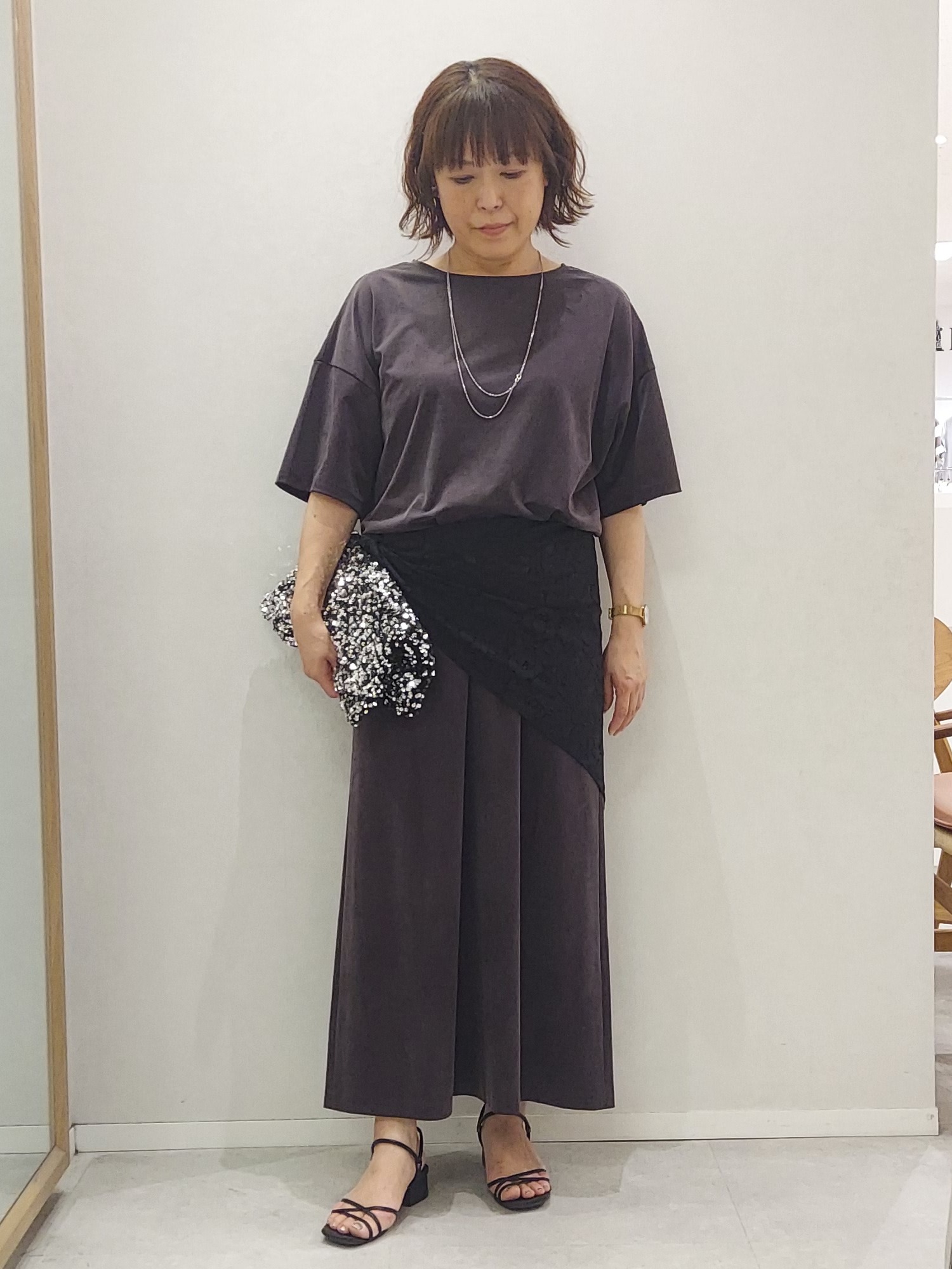 Koyaさんの「UNTITLED｜【セットアップ可/接触冷感】ヴィンテージライクプルオーバー」を使ったコーディネート