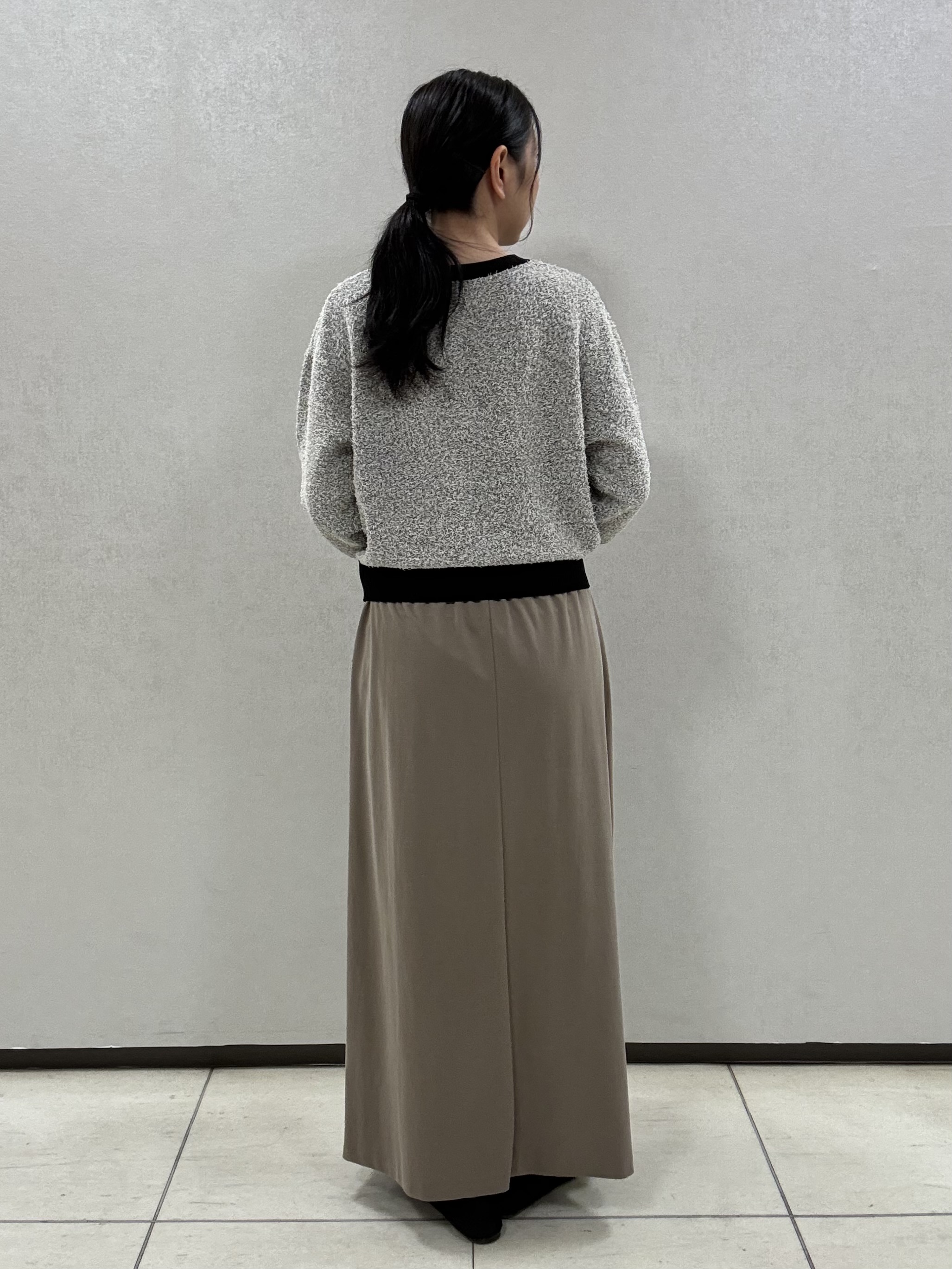 miiさんの「UNTITLED｜【前後2WAY】コットン混カールプルオーバー」を使ったコーディネート