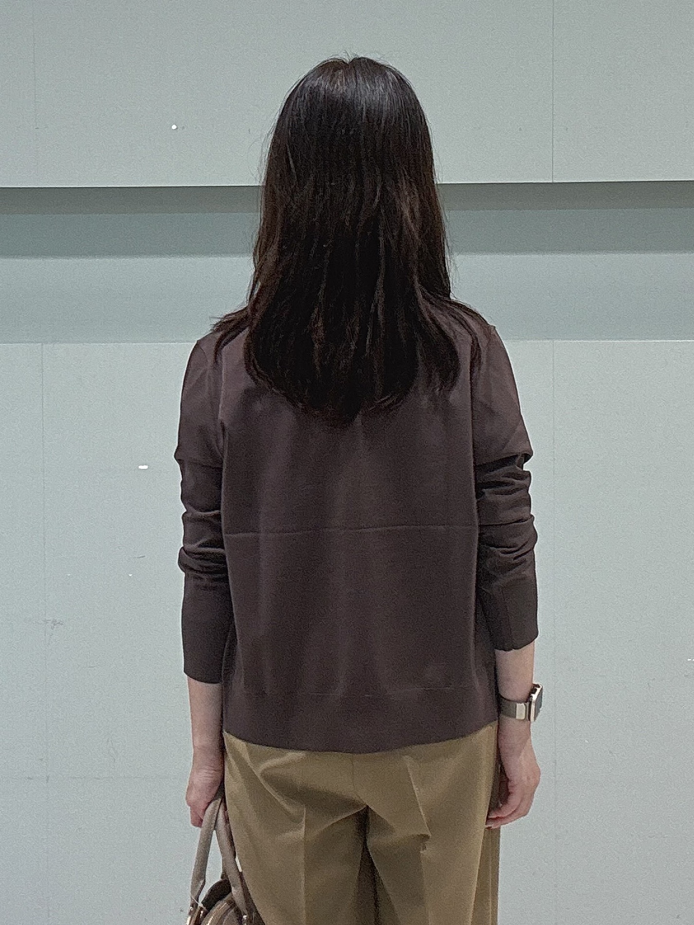 makiさんの「UNTITLED｜【アンサンブル可能】コンパクトニットカーディガン」を使ったコーディネート