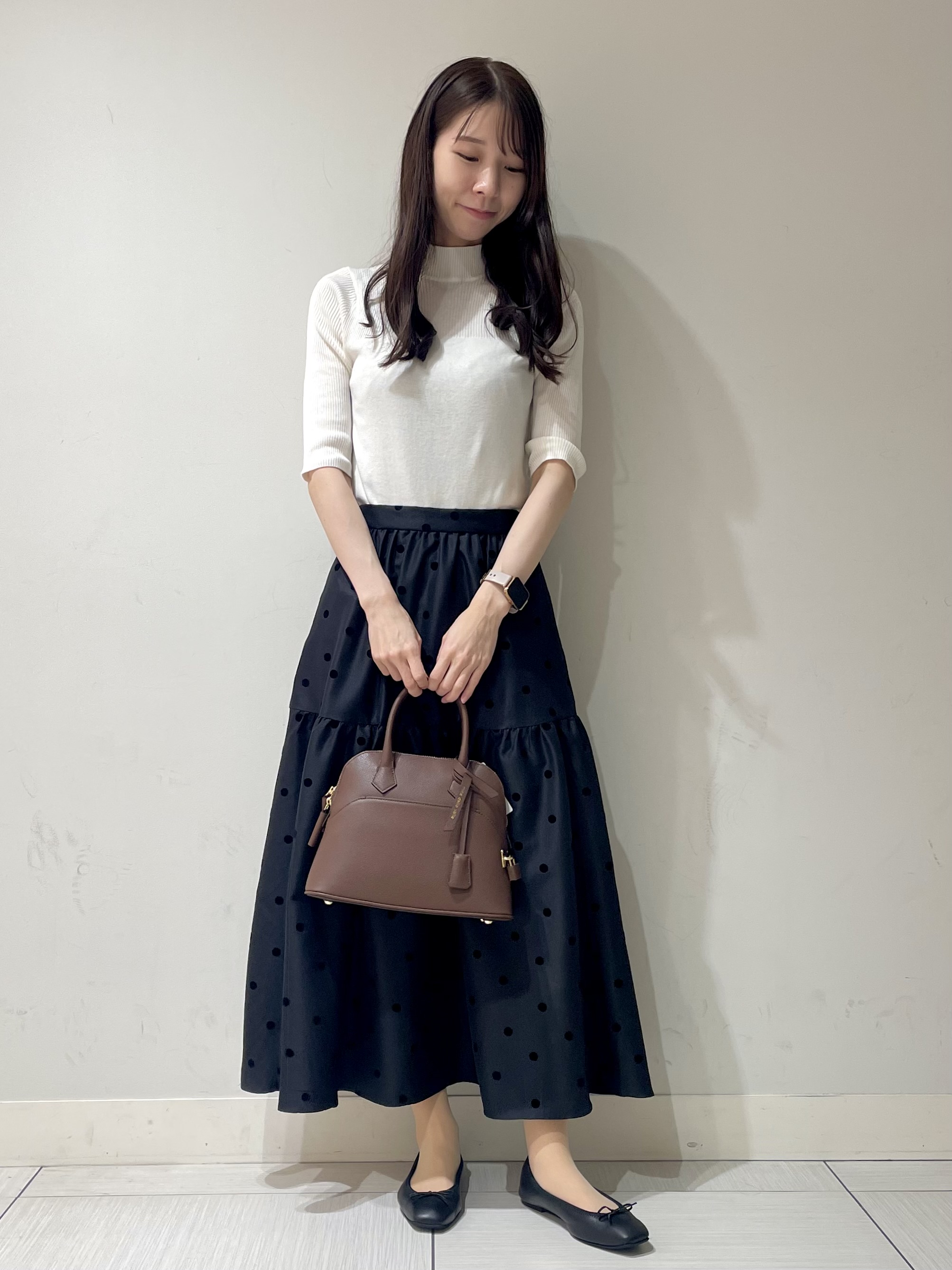 ことさんの「DRESSTERIOR｜【接触冷感】クールタッチカットハーフスリーブプルオーバー」を使ったコーディネート