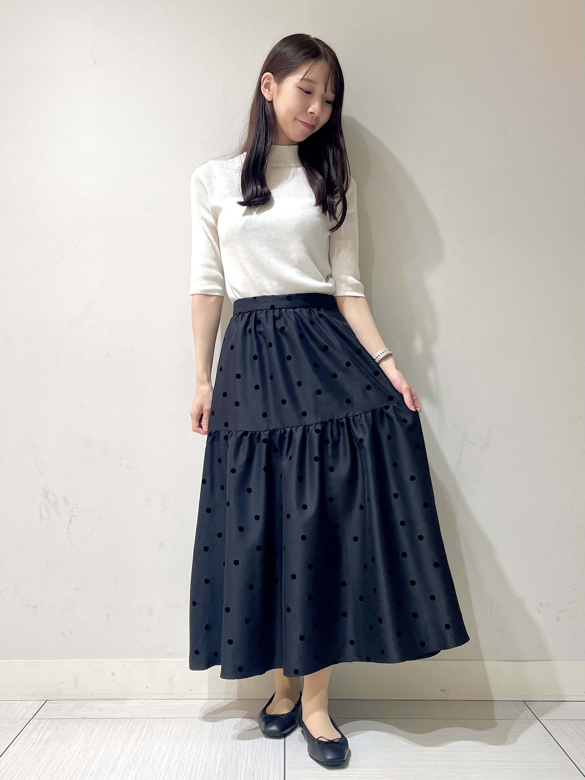 ことさんの「DRESSTERIOR｜【接触冷感】クールタッチカットハーフスリーブプルオーバー」を使ったコーディネート