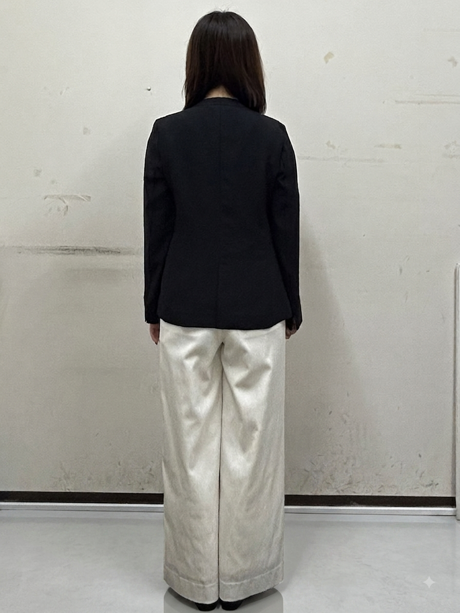 noeさんの「INDIVI｜【体型カバー／洗える】シアードルマンニット」を使ったコーディネート