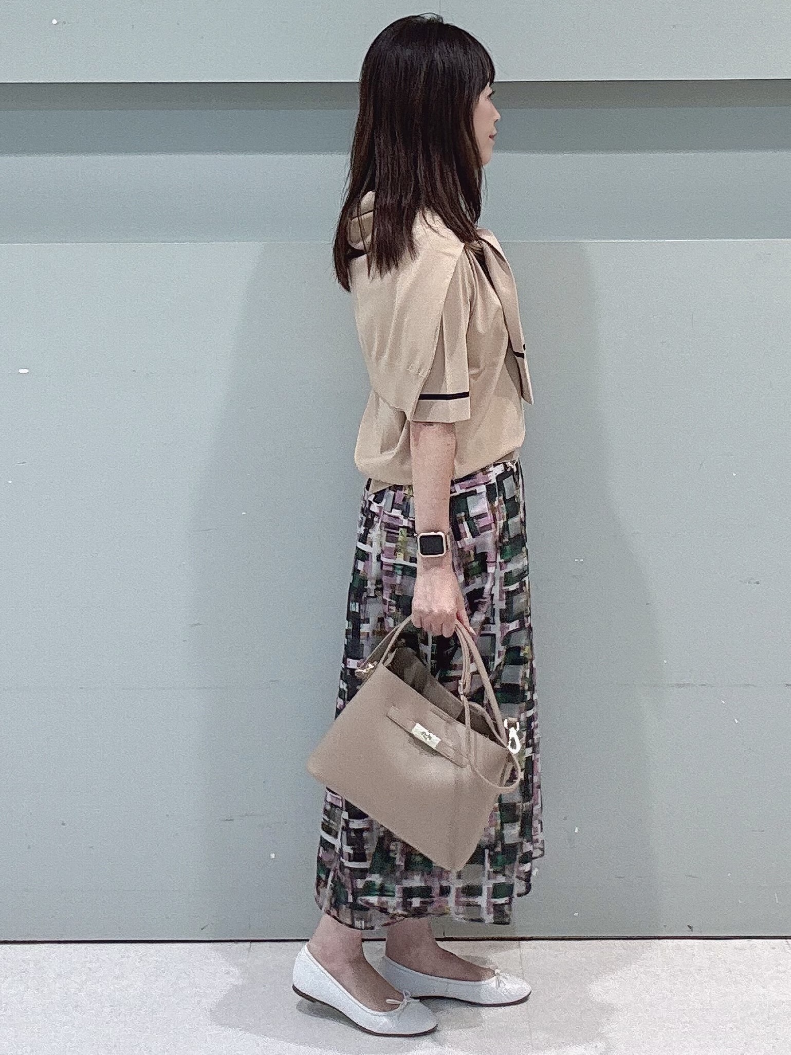makiさんの「UNTITLED｜【アンサンブル可能】コンパクトニットカーディガン」を使ったコーディネート