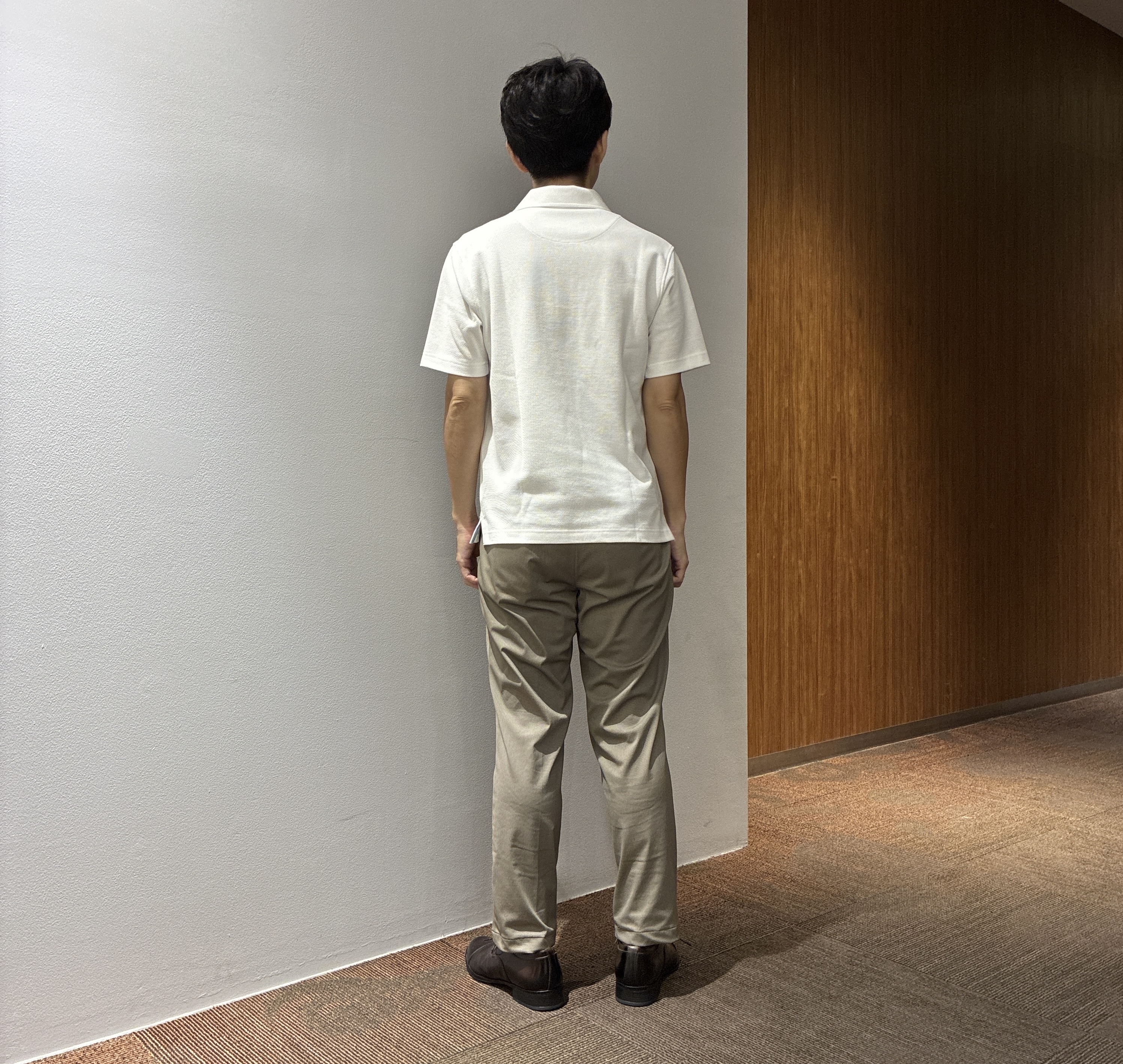 わいずみさんの「TAKEO KIKUCHI｜【抗菌防臭】COOL DOTS（R）ドビープリント ジャケット」を使ったコーディネート