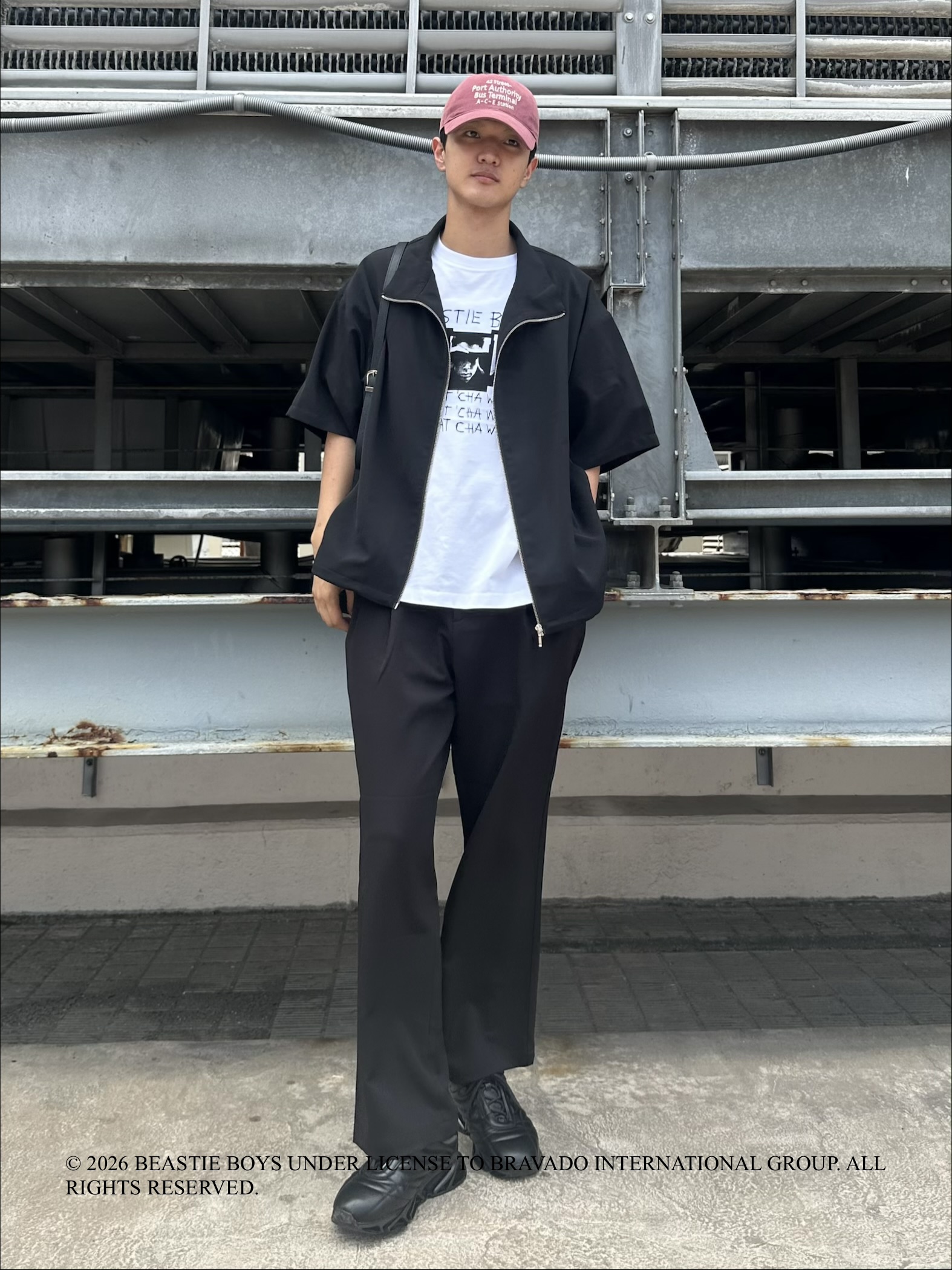 KOHEIさんの「tk.TAKEO KIKUCHI｜【牛革】スクエアバックルベルト」を使ったコーディネート
