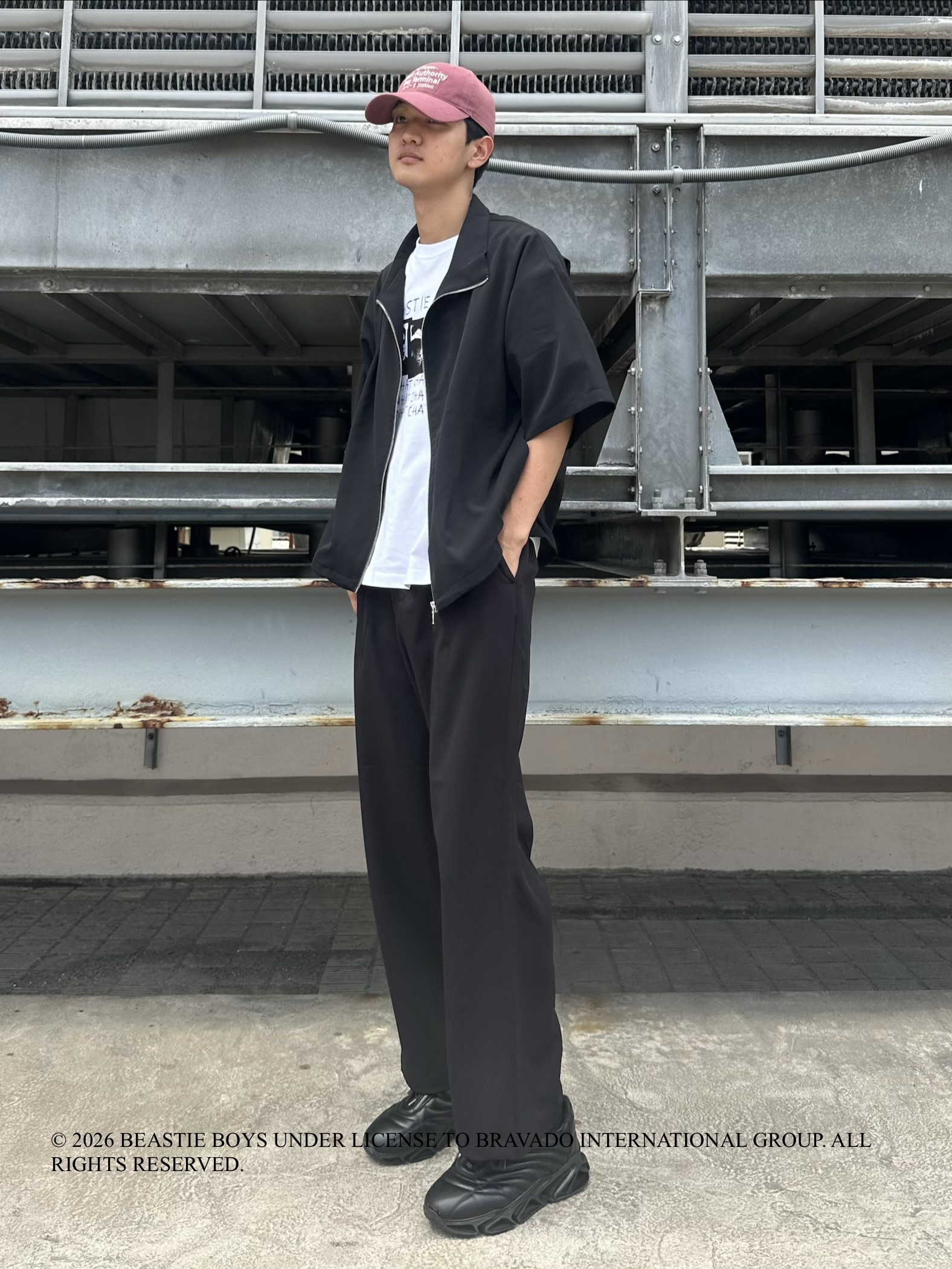 KOHEIさんの「tk.TAKEO KIKUCHI｜【牛革】スクエアバックルベルト」を使ったコーディネート