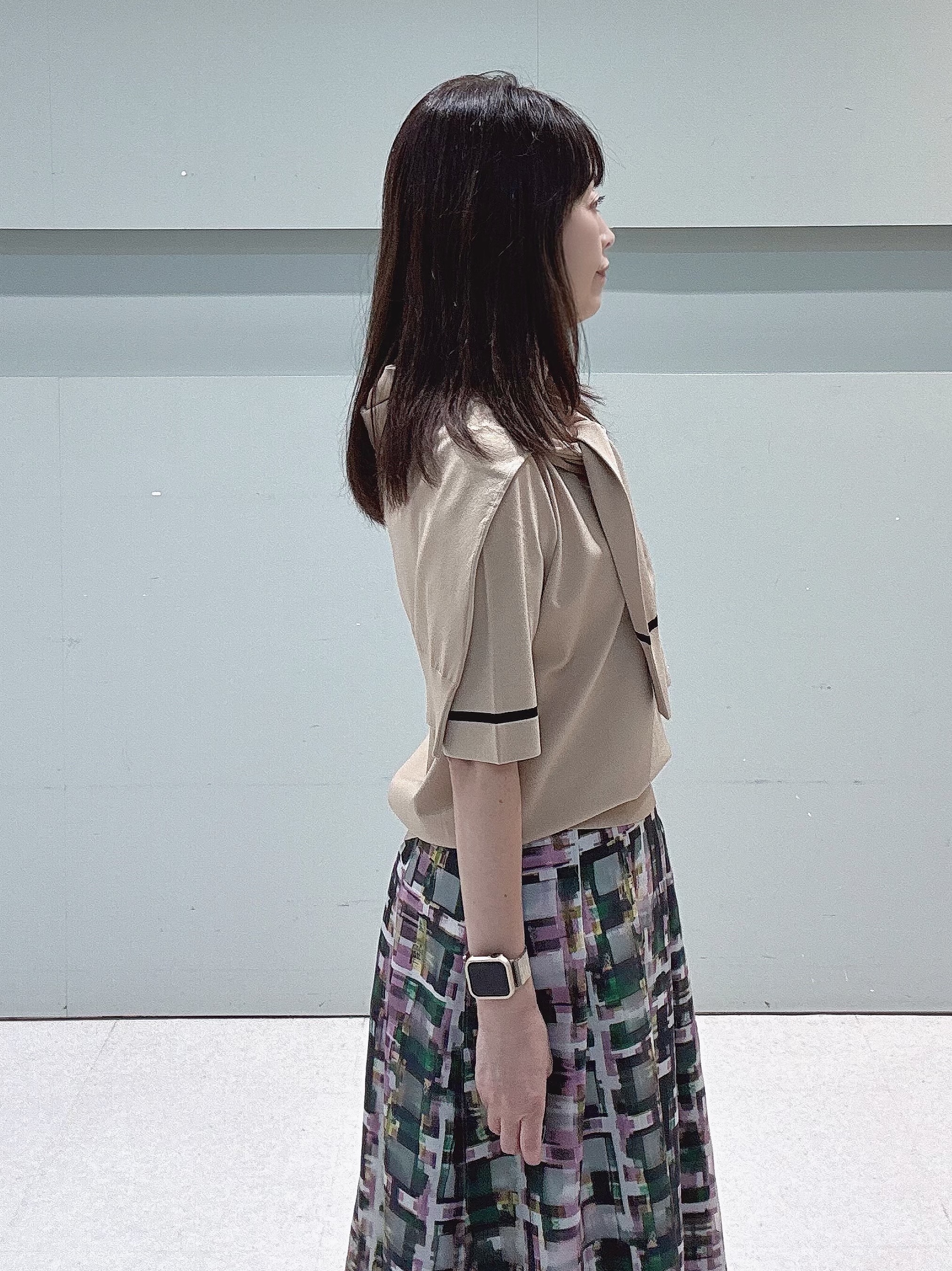 makiさんの「UNTITLED｜【アンサンブル可能】コンパクトニットカーディガン」を使ったコーディネート