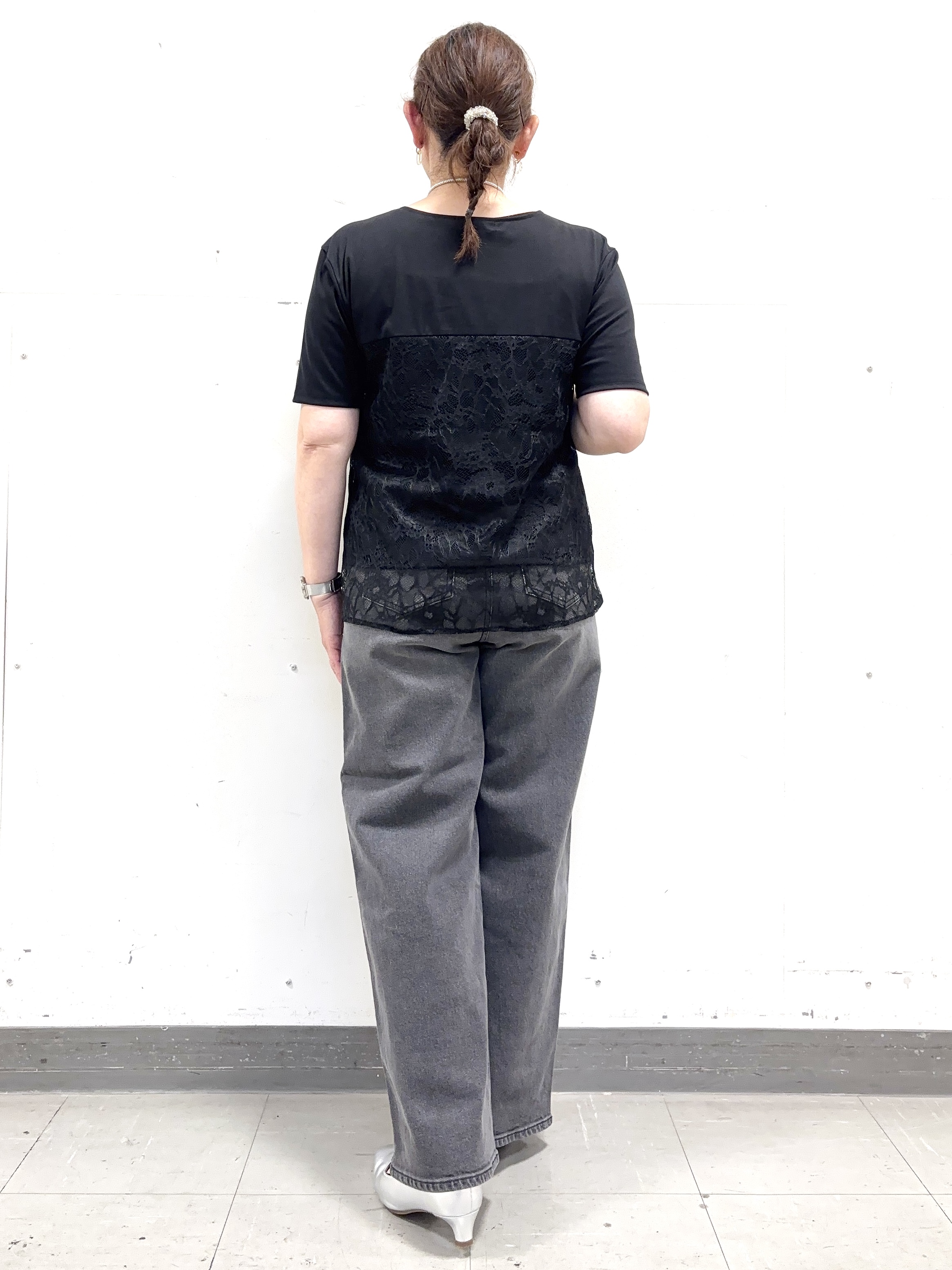 keiさんの「Reflect｜【UVカット／接触冷感／手洗い可】ラッセルレースプルオーバー」を使ったコーディネート