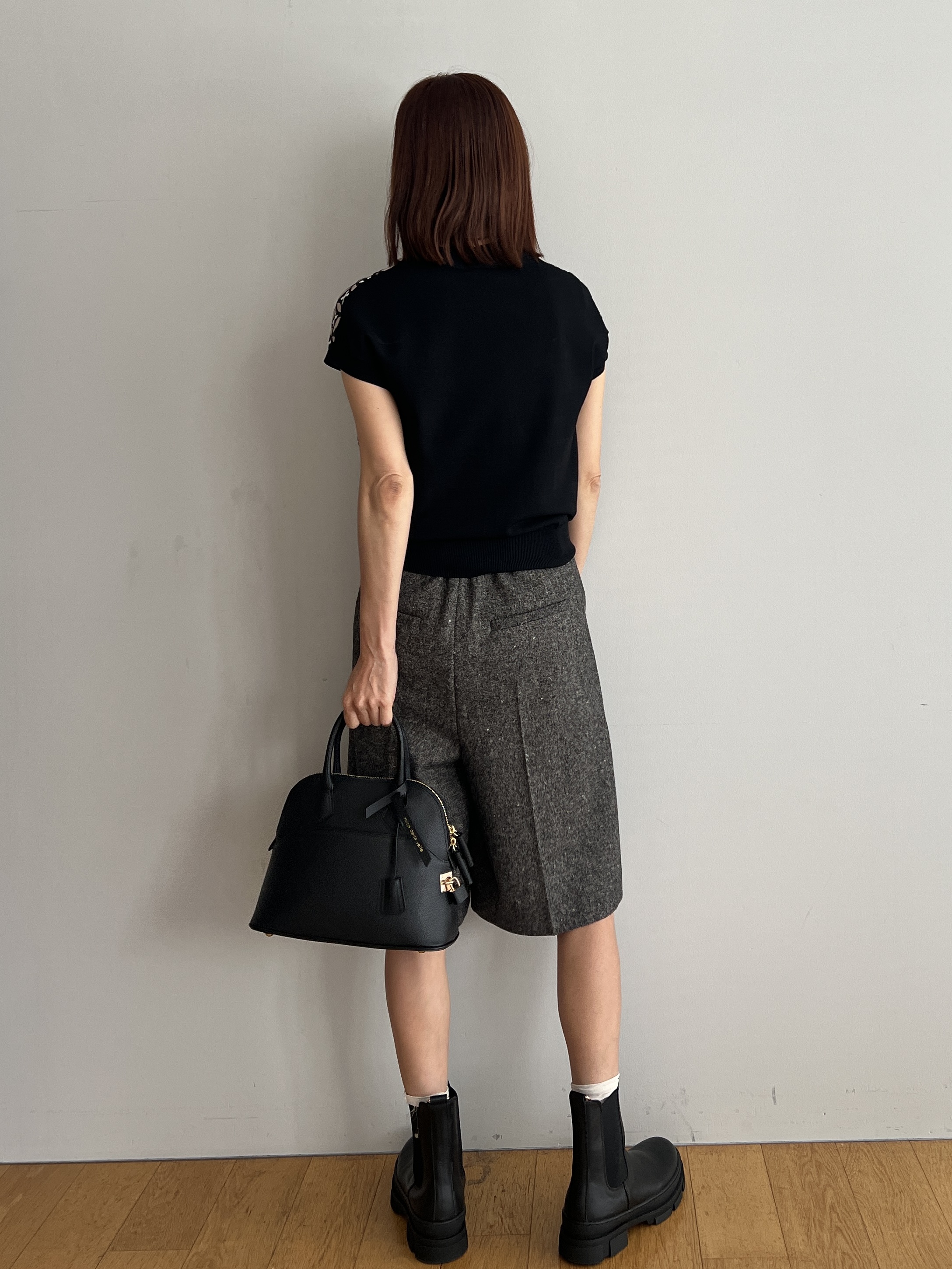 misaさんの「DRESSTERIOR｜◆mica della valle（ミカデラヴァッレ）Katia ハンドバッグ」を使ったコーディネート