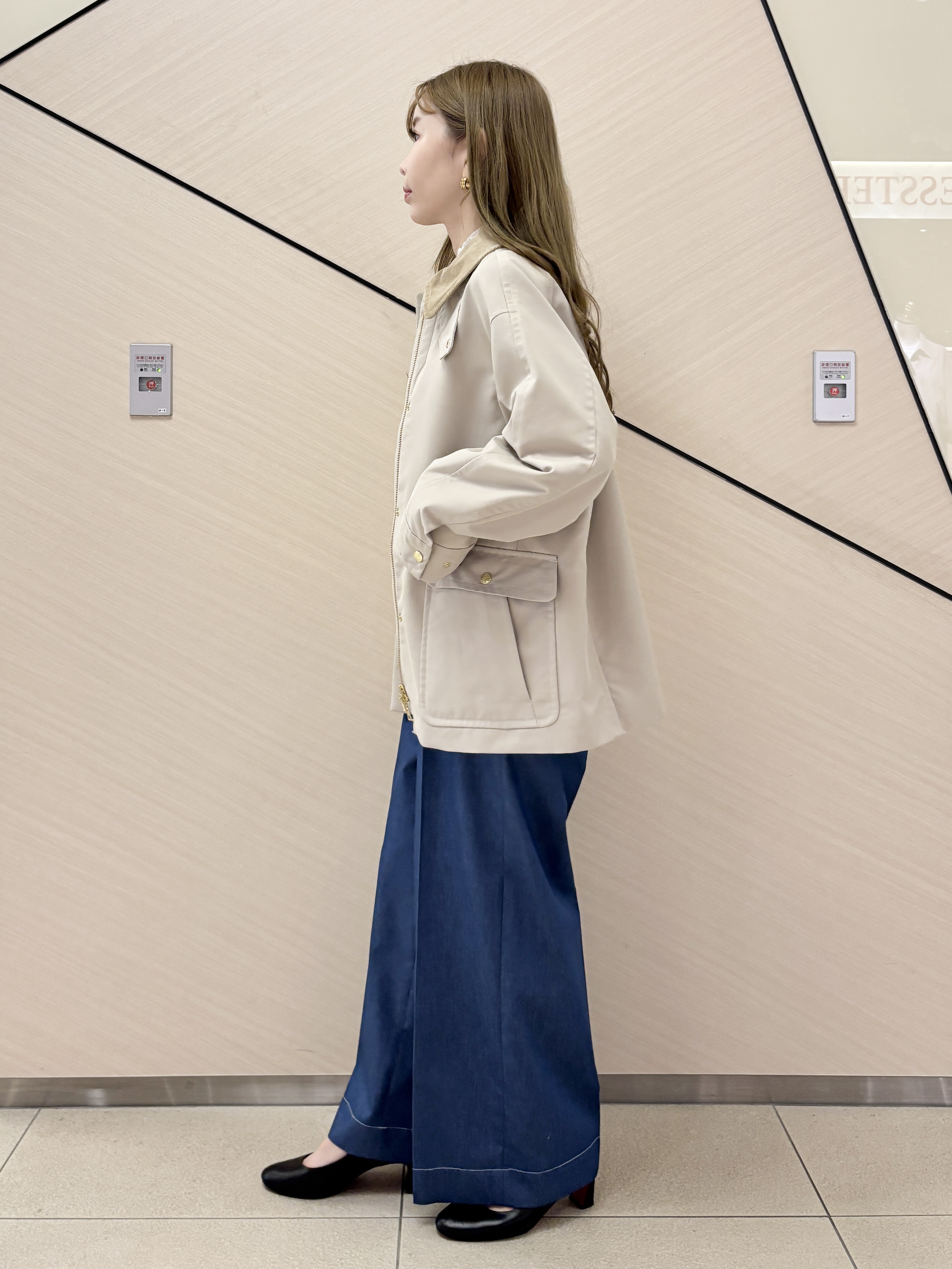 清水夏姫さんの「DRESSTERIOR｜【otonaMUSE5月号掲載】アーチフィットレザーパンプス」を使ったコーディネート