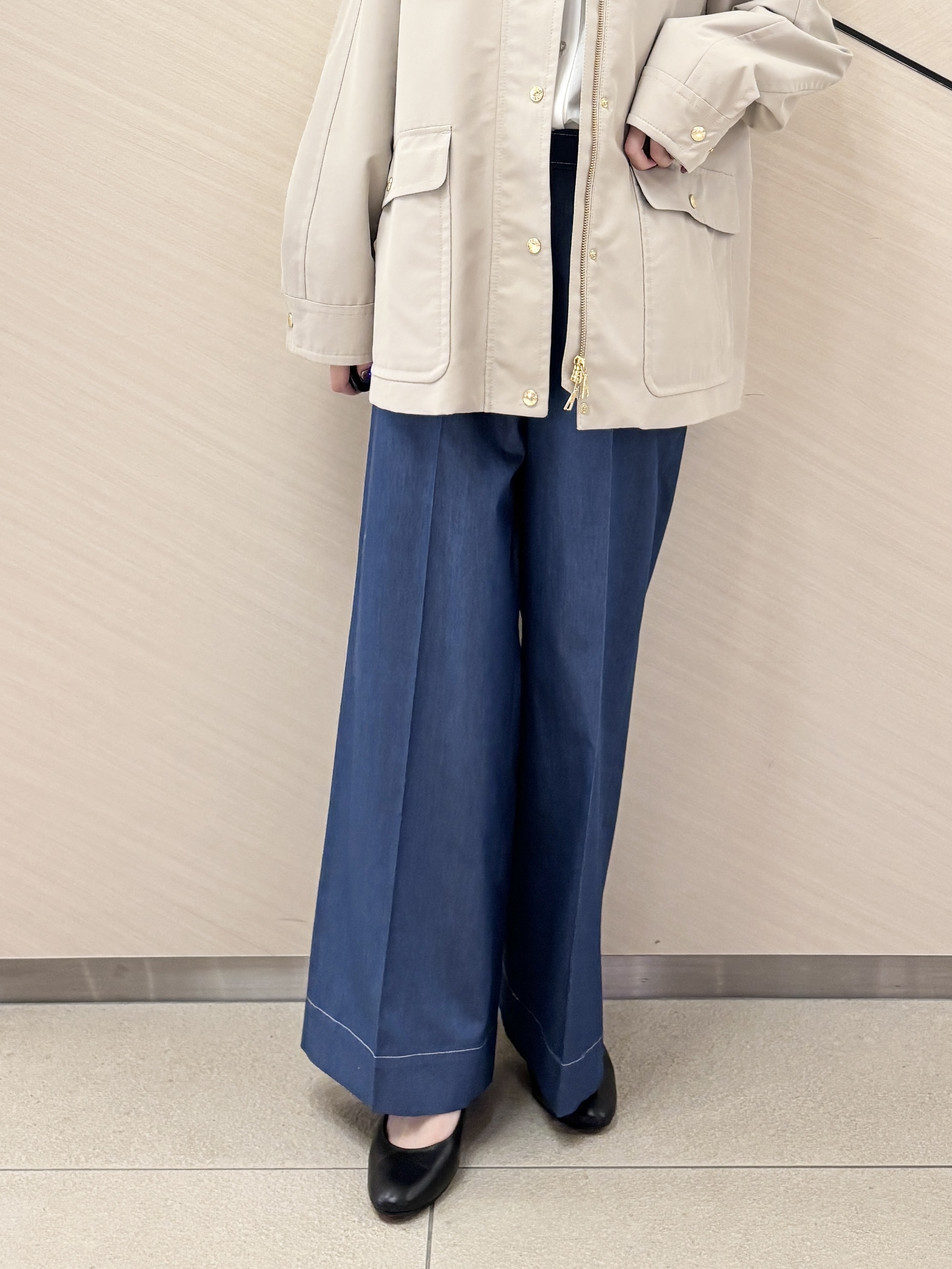 清水夏姫さんの「DRESSTERIOR｜【otonaMUSE5月号掲載】アーチフィットレザーパンプス」を使ったコーディネート