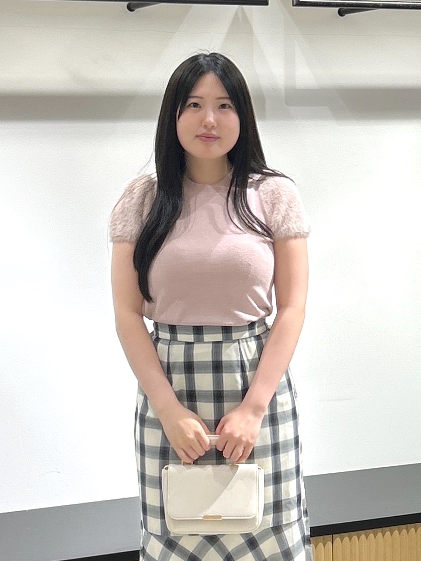sayaさんの「OPAQUE.CLIP｜フェザースリーブニット【洗濯機OK】」を使ったコーディネート
