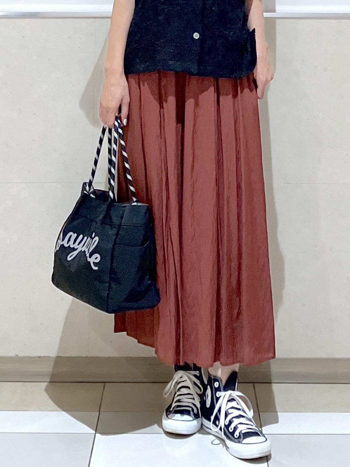 eriko さんの「Dessin｜カラミレース 開襟シャツ」を使ったコーディネート