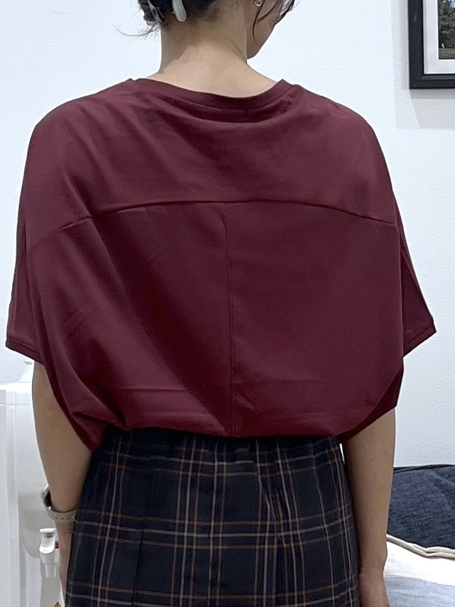 canaさんの「Dessin｜【汗シミ防止/UVカット】ドルマンスリーブ プルオーバー」を使ったコーディネート