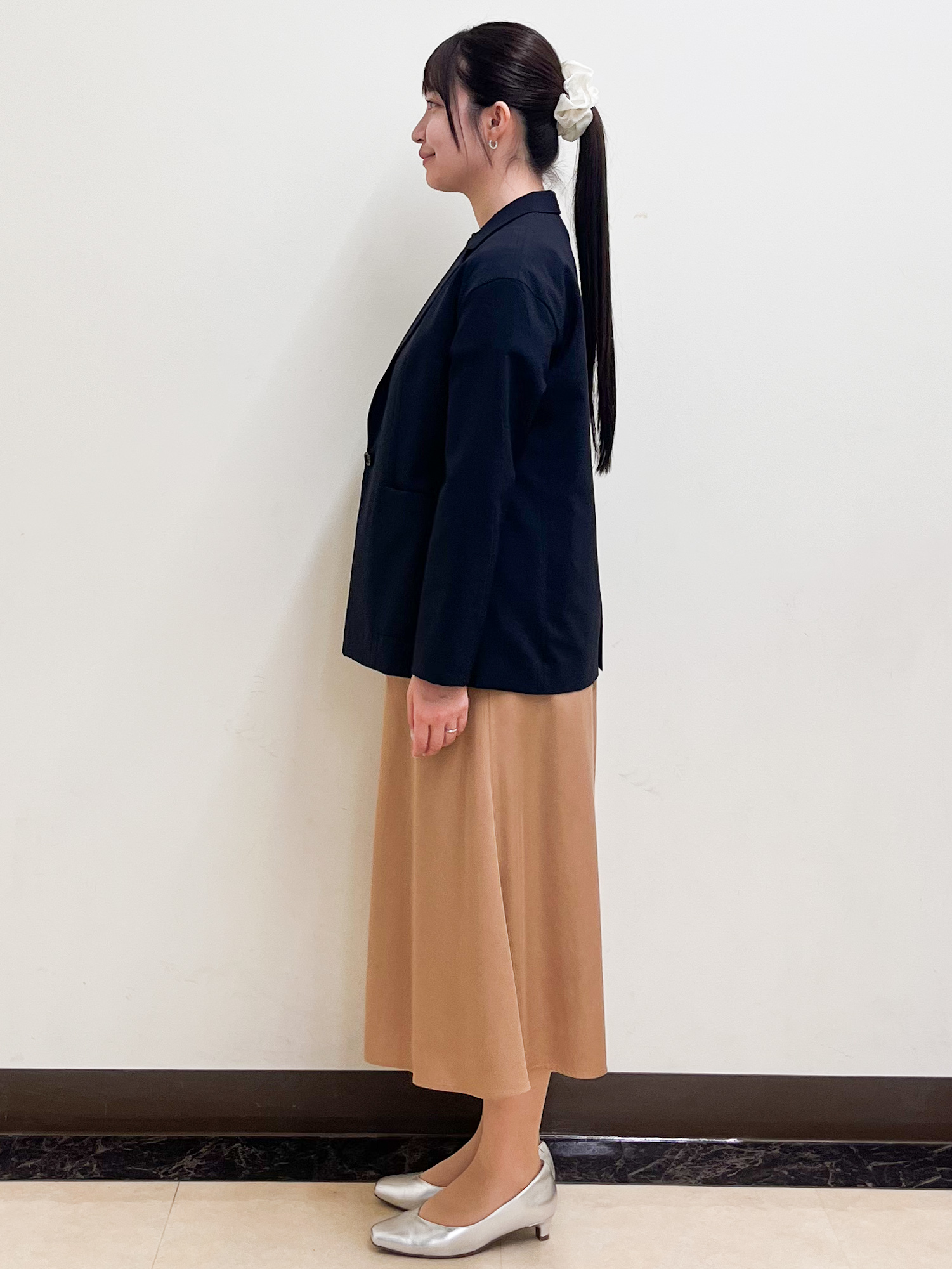 mikikoさんの「Reflect｜【SS-4Lサイズ／接触冷感／シワになりにくい】リラクシーテーラードジャケット」を使ったコーディネート