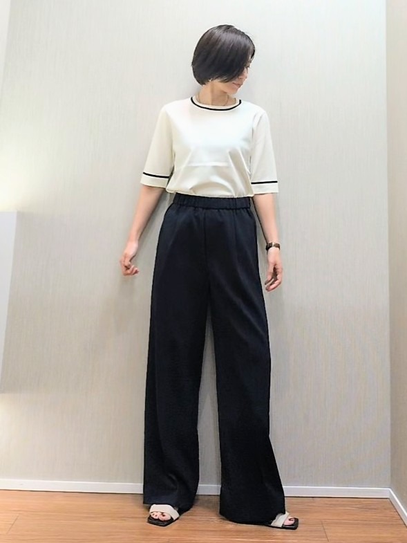 ミズタさんの「UNTITLED｜【アンサンブル可能】コンパクトニットカーディガン」を使ったコーディネート