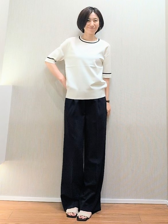 ミズタさんの「UNTITLED｜【アンサンブル可能】コンパクトニットカーディガン」を使ったコーディネート