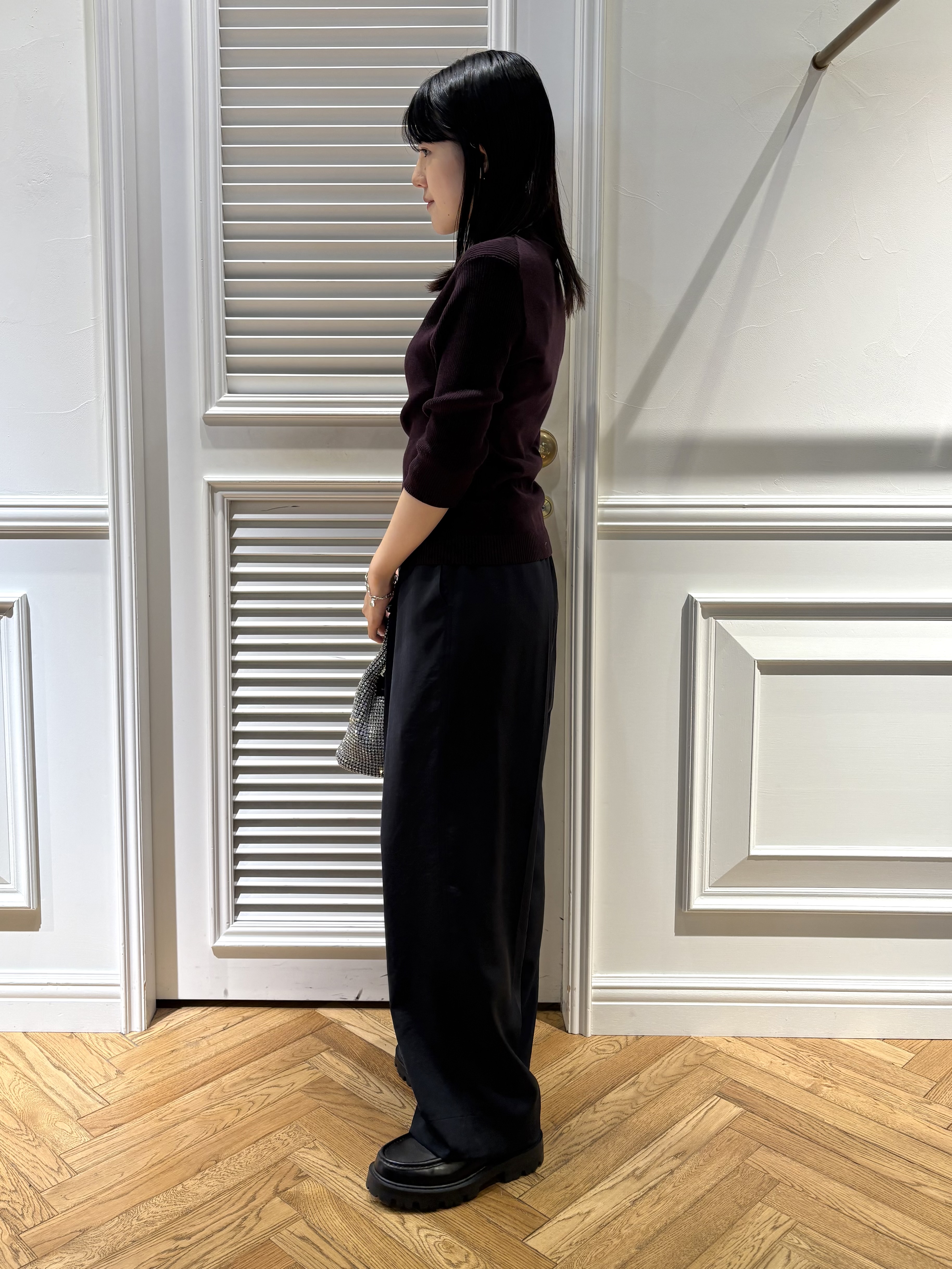 cocoさんの「DRESSTERIOR｜【接触冷感】クールタッチカットハーフスリーブプルオーバー」を使ったコーディネート