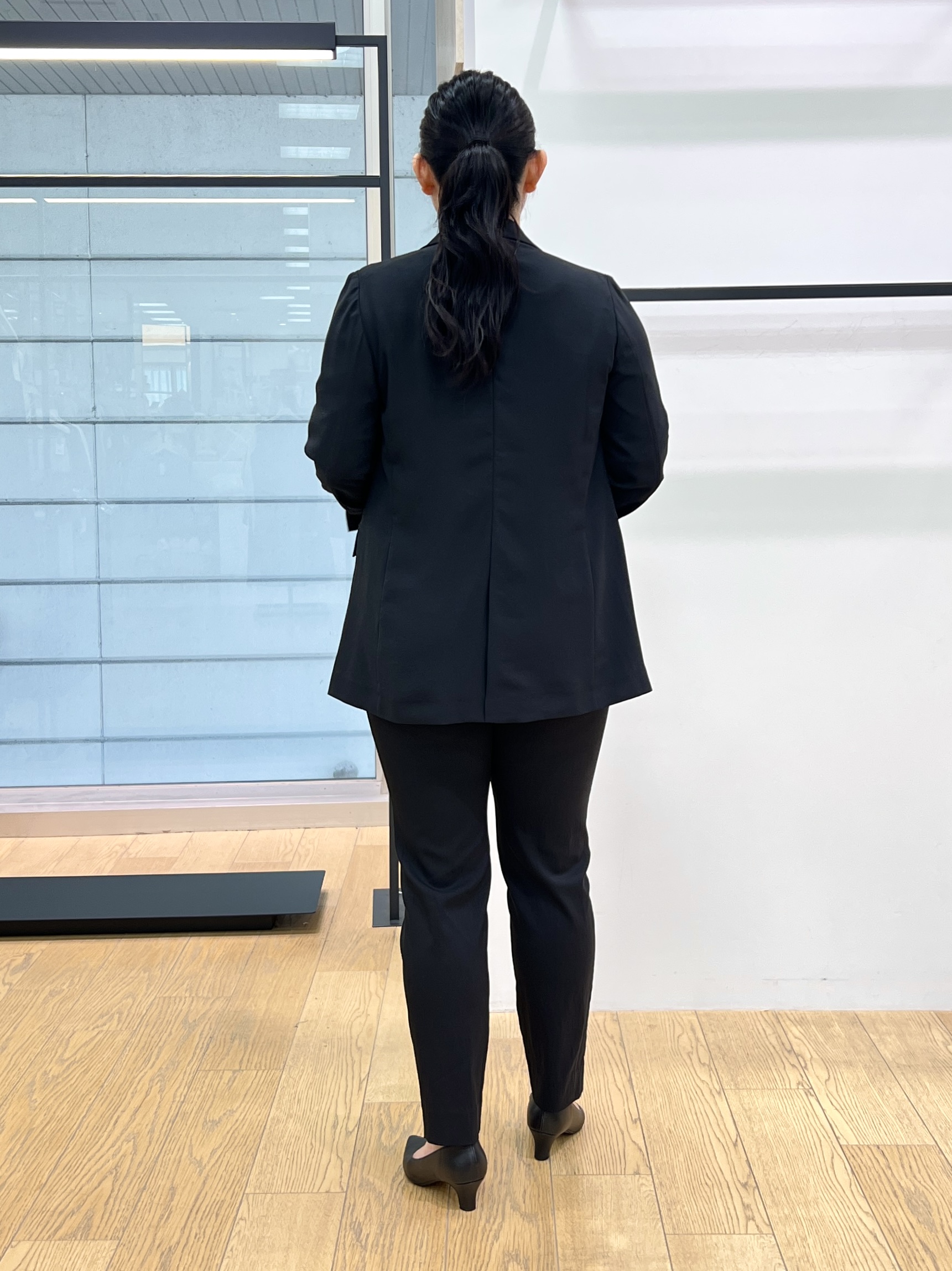 shimaさんの「INDIVI｜【接触冷感/UVケア/着る日傘】ダブルジャケット」を使ったコーディネート