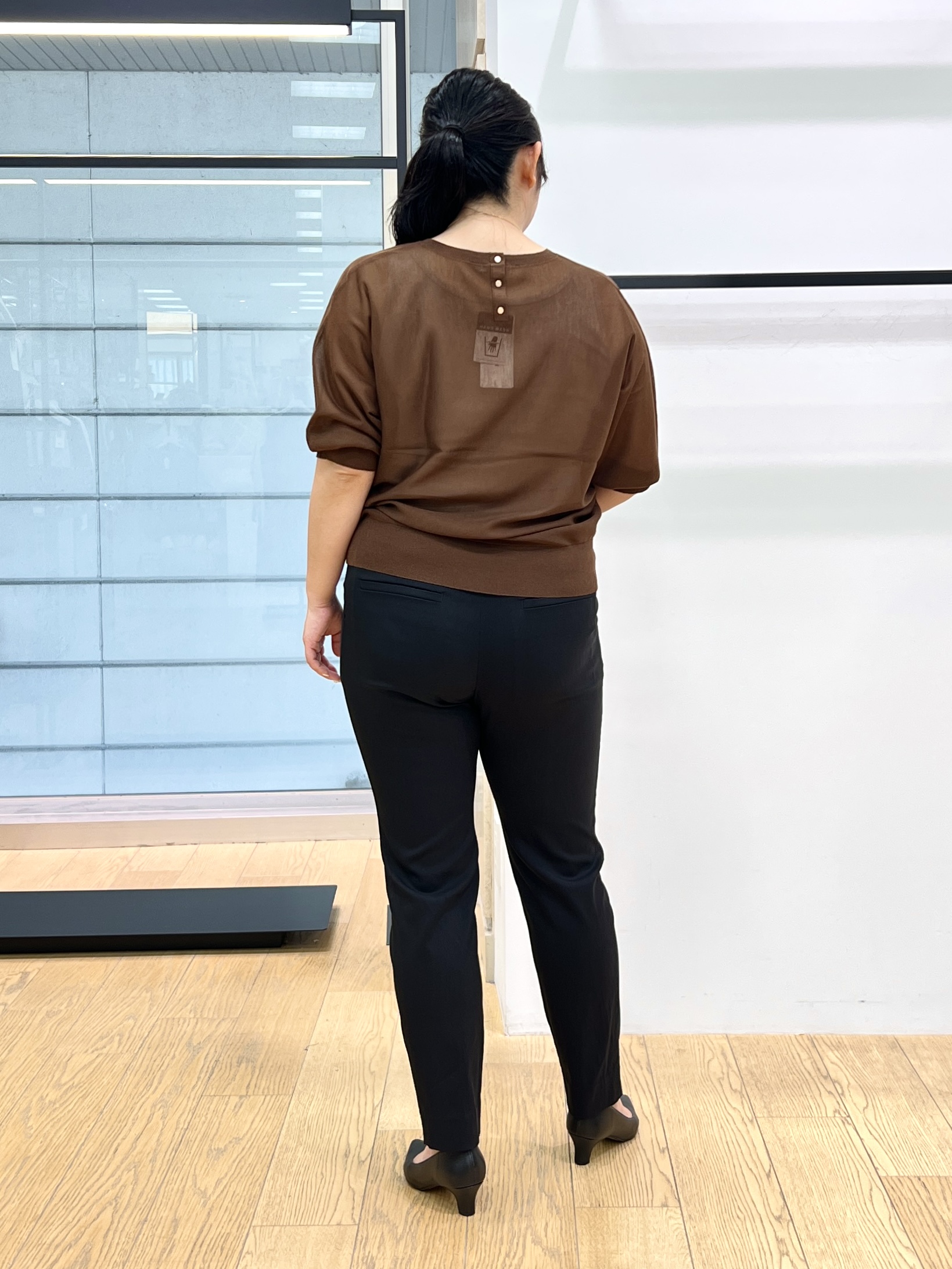 shimaさんの「INDIVI｜【接触冷感/UVケア/着る日傘】ダブルジャケット」を使ったコーディネート