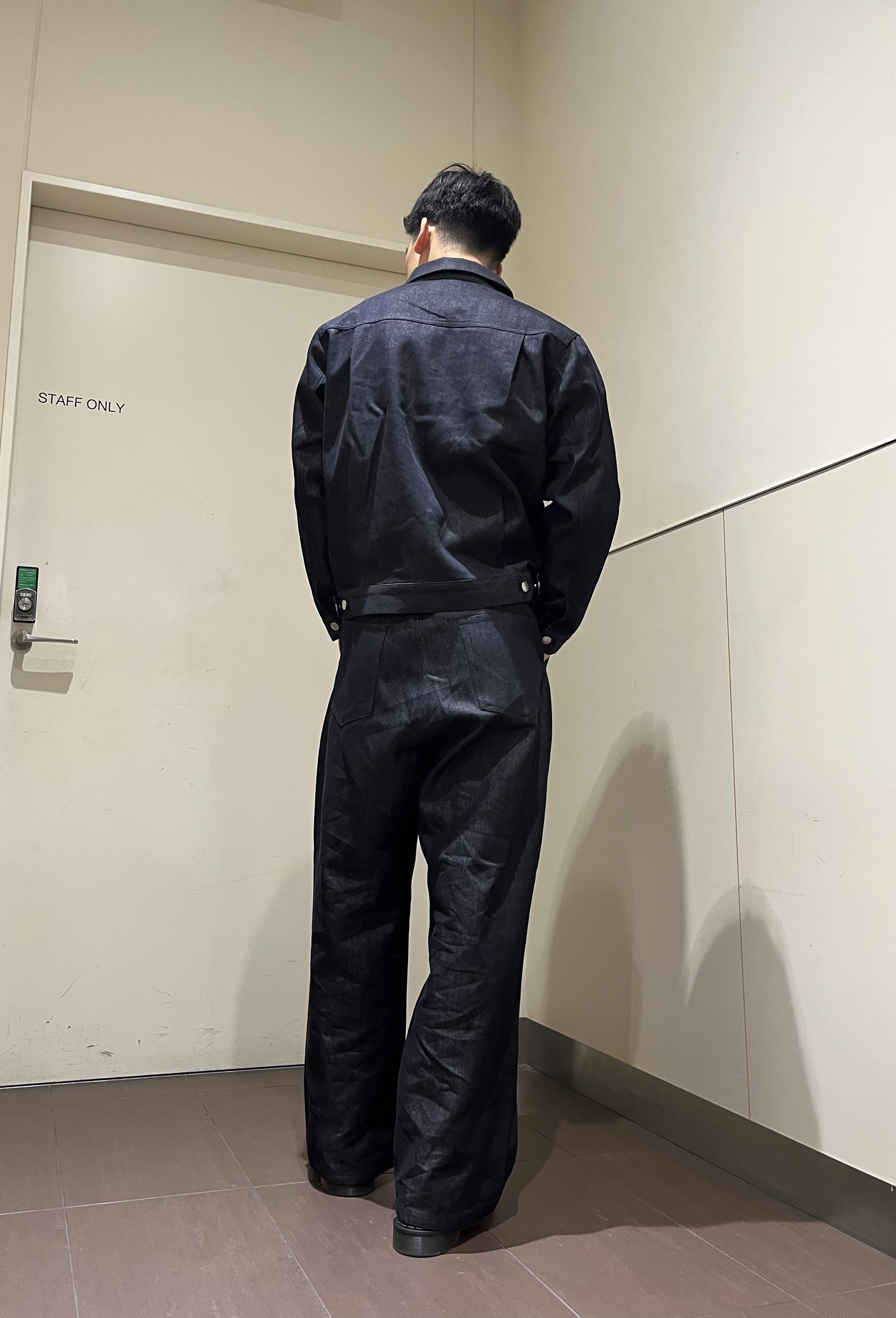 RITSUKIさんの「tk.TAKEO KIKUCHI｜【色褪せしにくいデニム/セットアップ対応可】Comfy Fadeless Denim Seriesデ」を使ったコーディネート
