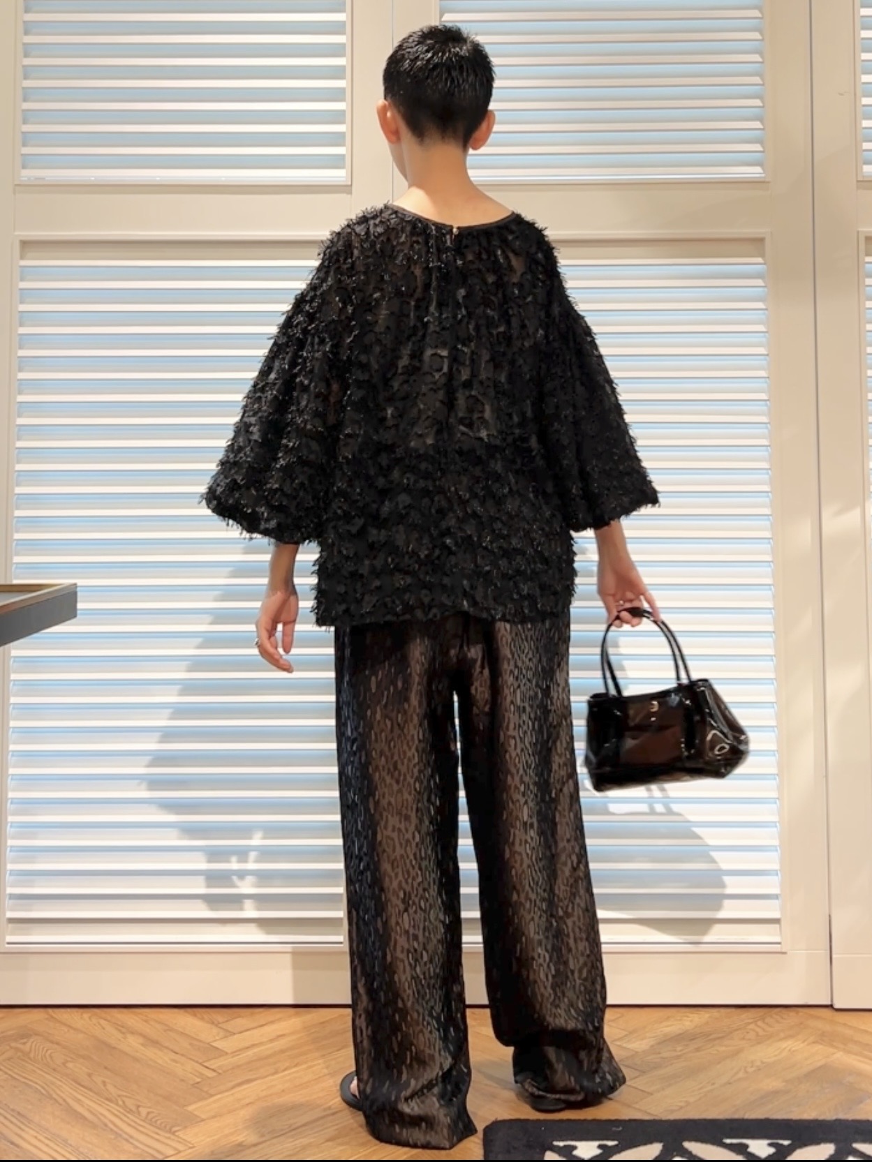 OCHIAIさんの「DRESSTERIOR｜ジャガードボリュームブラウス」を使ったコーディネート