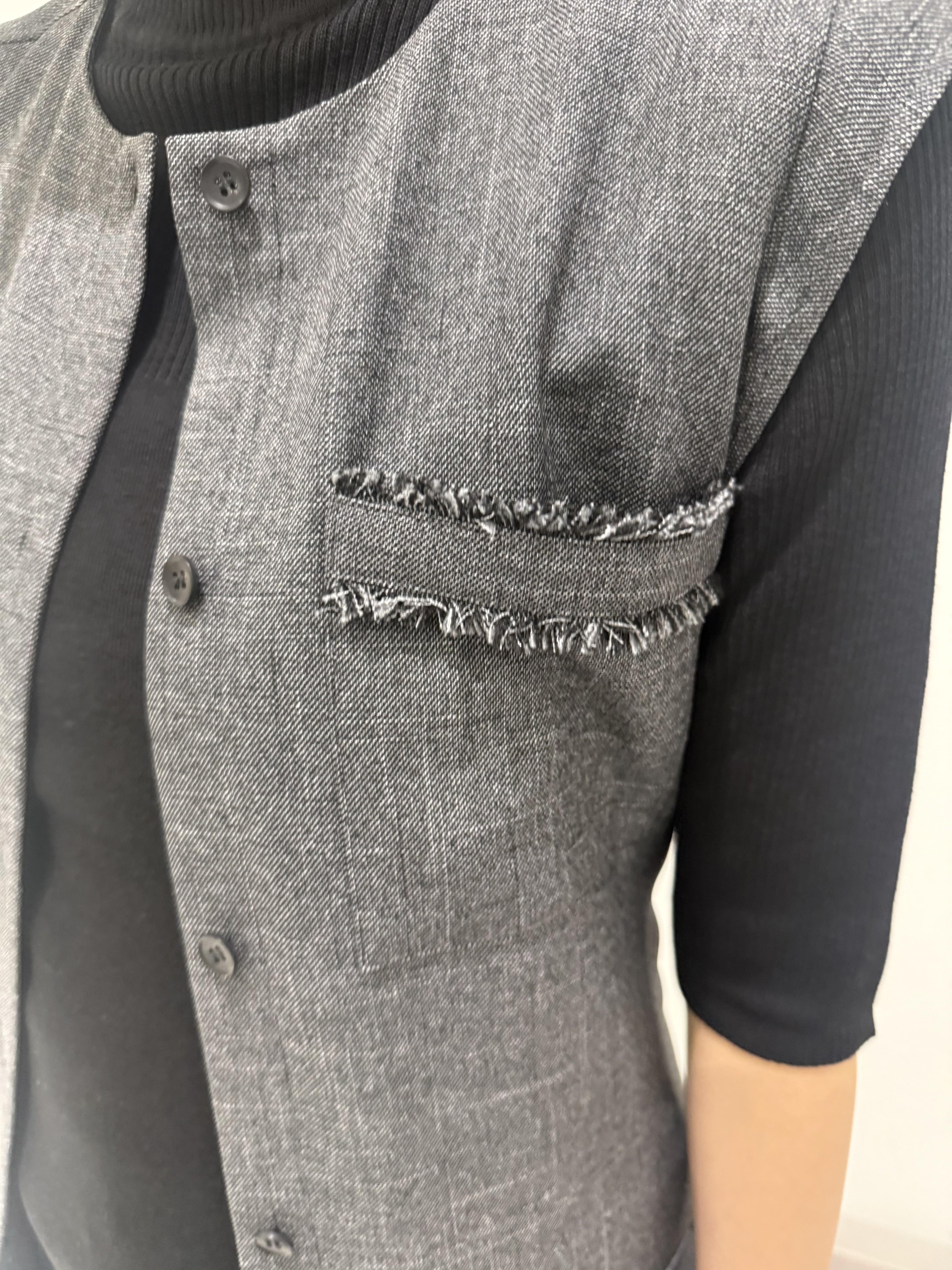 MIYAKAWAさんの「DRESSTERIOR｜ウォッシャブルツイードライクワンピース」を使ったコーディネート
