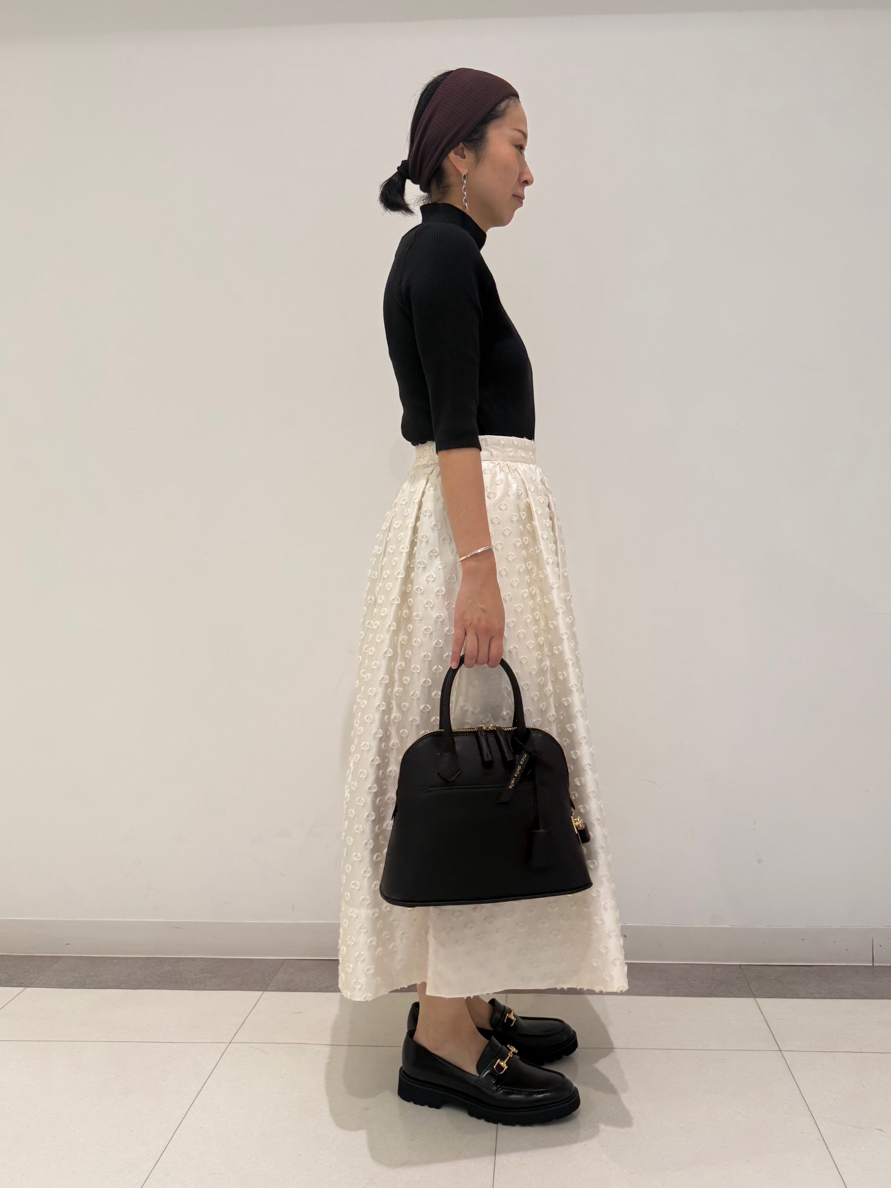 MIYAKAWAさんの「DRESSTERIOR｜【接触冷感】クールタッチカットハーフスリーブプルオーバー」を使ったコーディネート