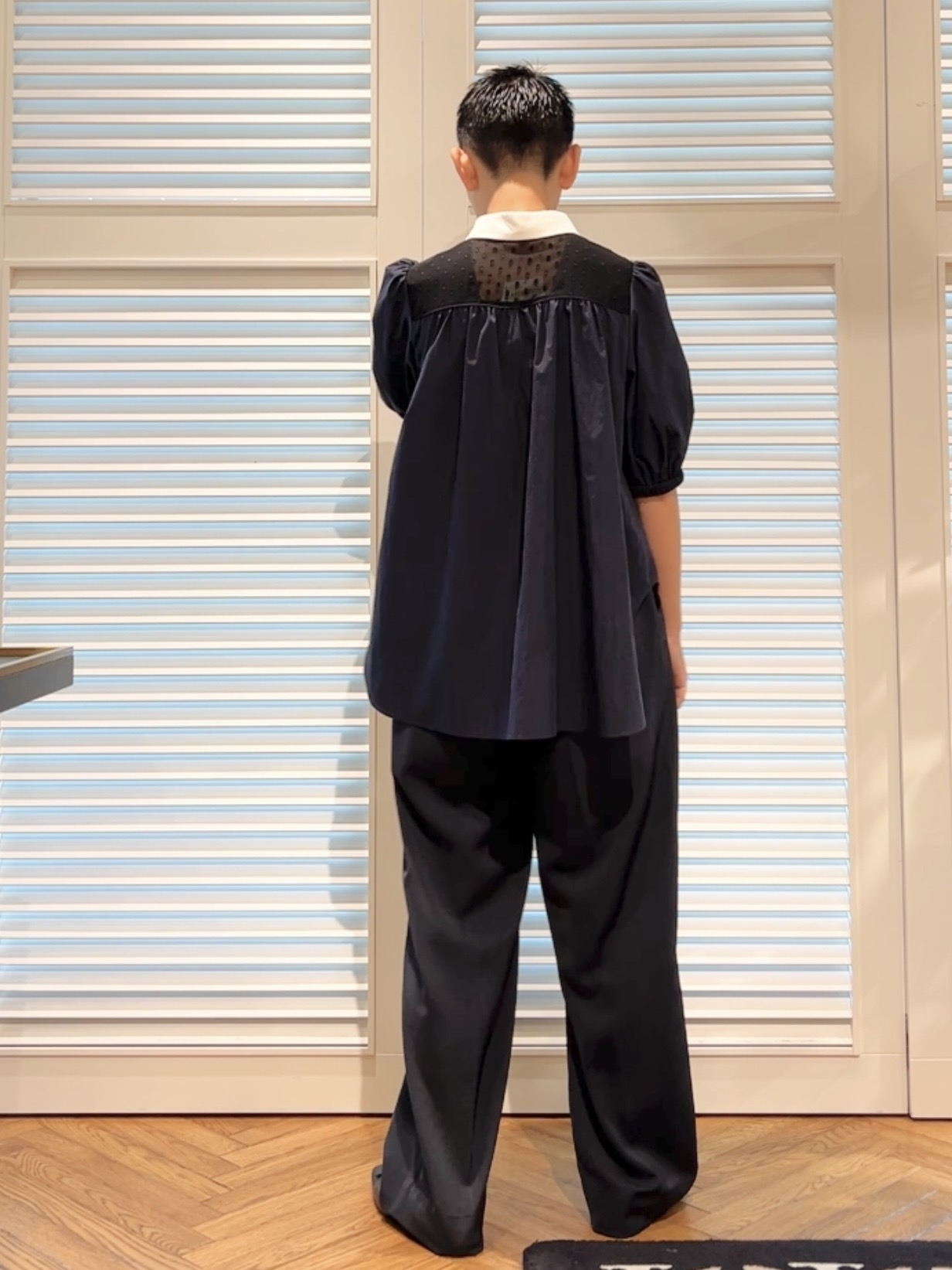 OCHIAIさんの「DRESSTERIOR｜【着映え】パフスリーブ ブザムブラウス」を使ったコーディネート