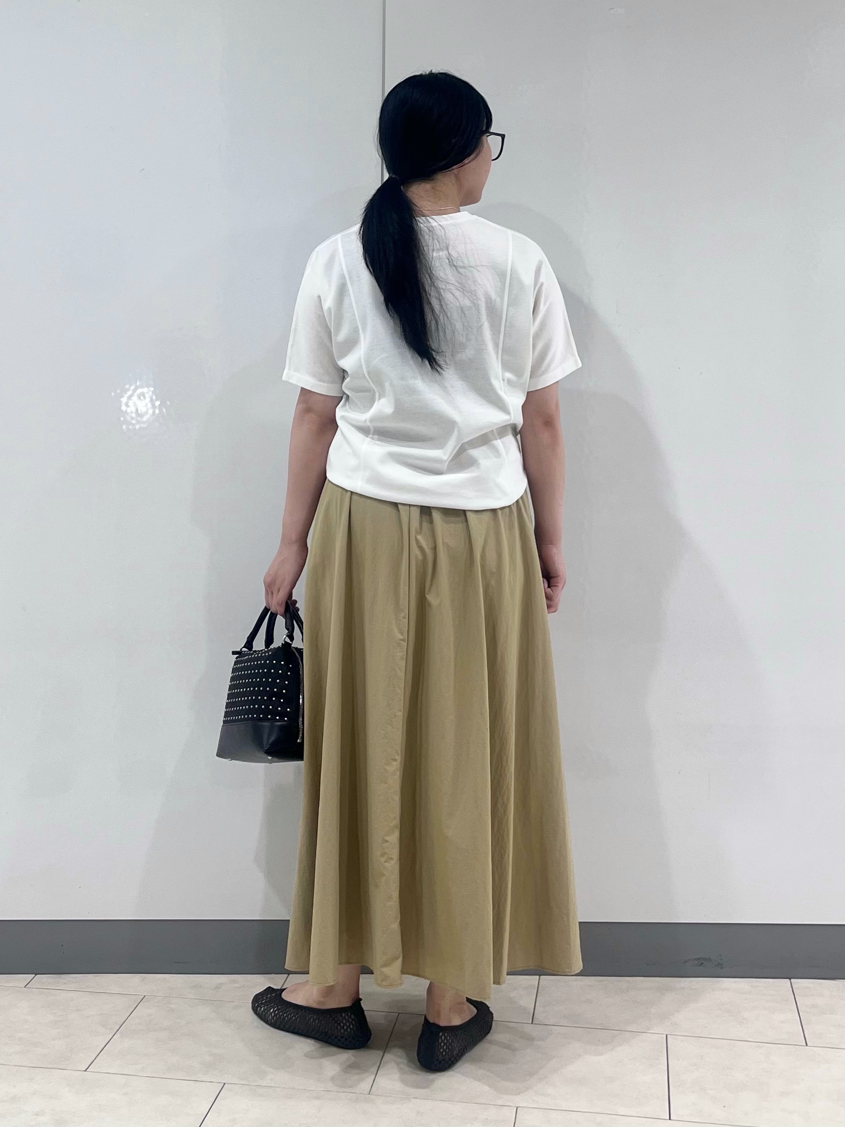 hasuさんの「INDIVI｜【接触冷感/UVケア/着る日傘】ダブルジャケット」を使ったコーディネート