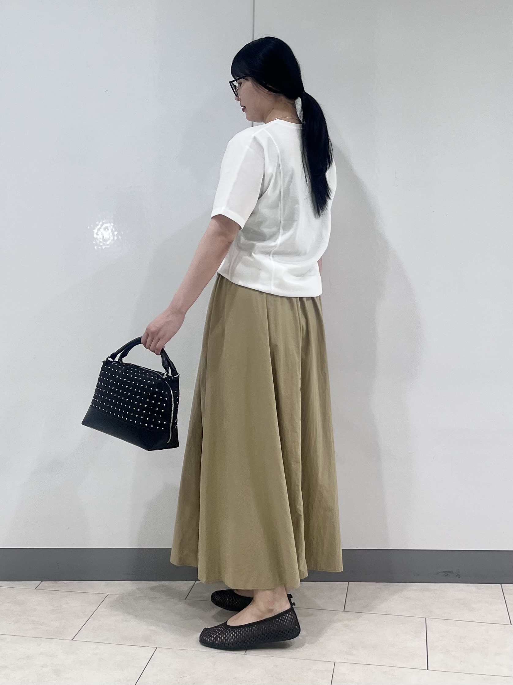 hasuさんの「INDIVI｜【接触冷感/UVケア/着る日傘】ダブルジャケット」を使ったコーディネート