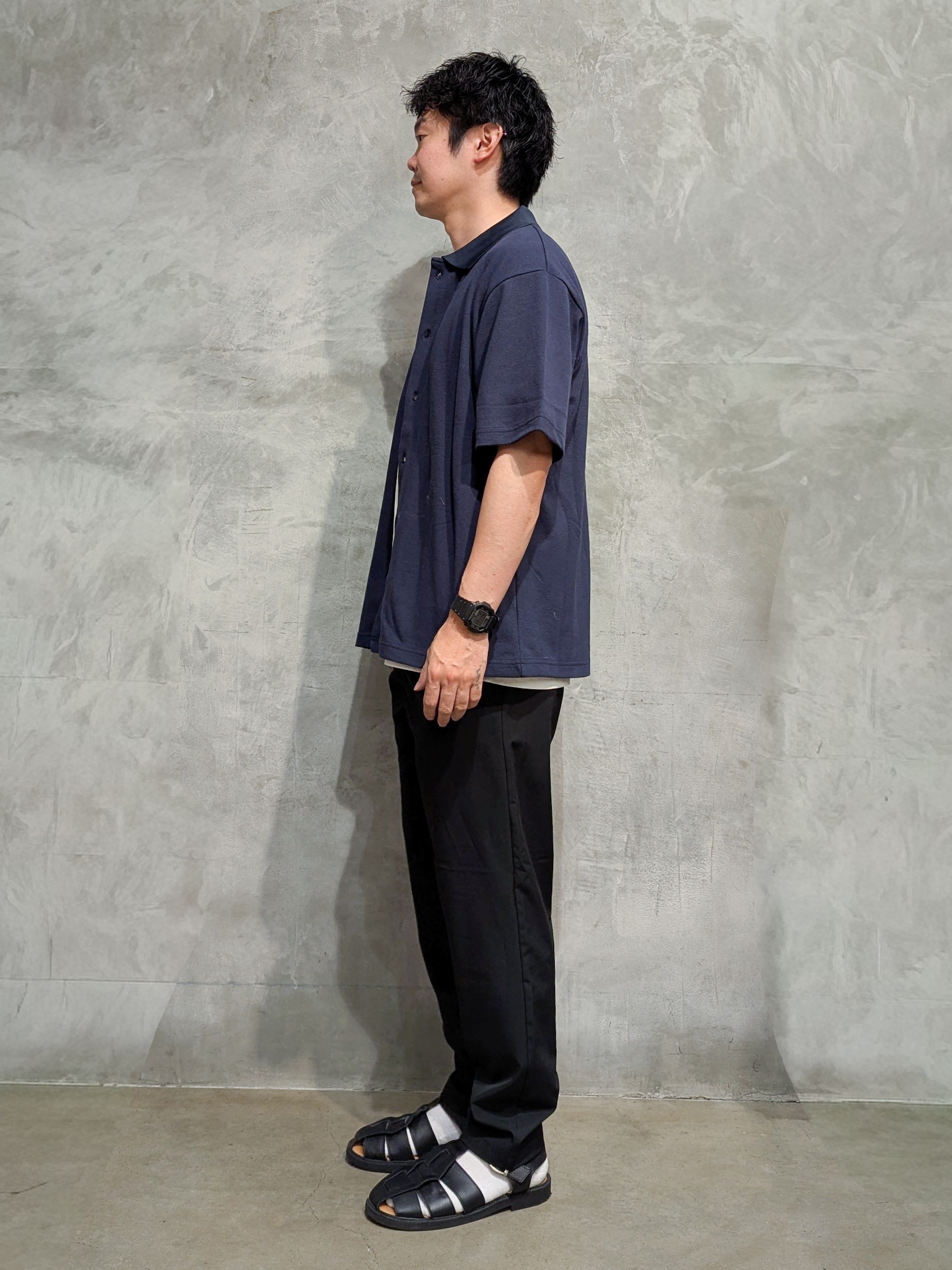 daiさんの「THE SHOP TK｜【半袖シャツ＋インナー セットアイテム】カノコ半袖シャツ＆半袖Tシャツ」を使ったコーディネート