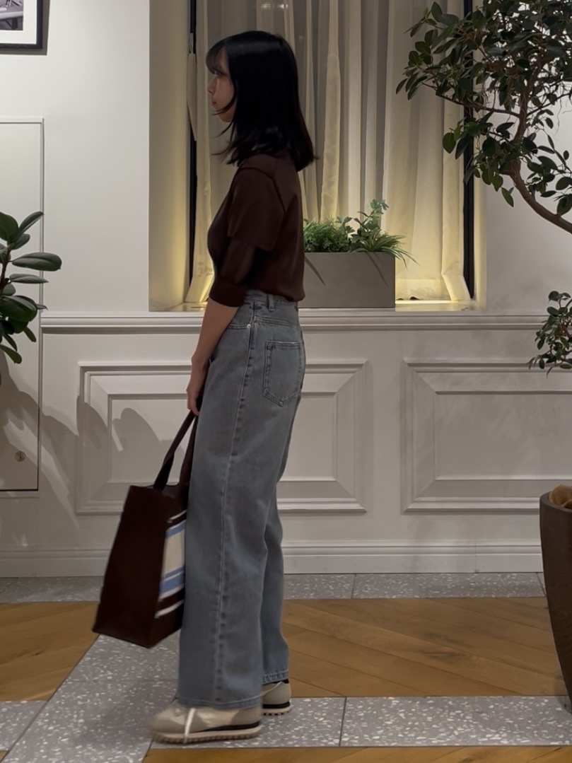 Lilyさんの「DRESSTERIOR｜【日本製】ウォッシャブルシアーニットプルオーバー」を使ったコーディネート