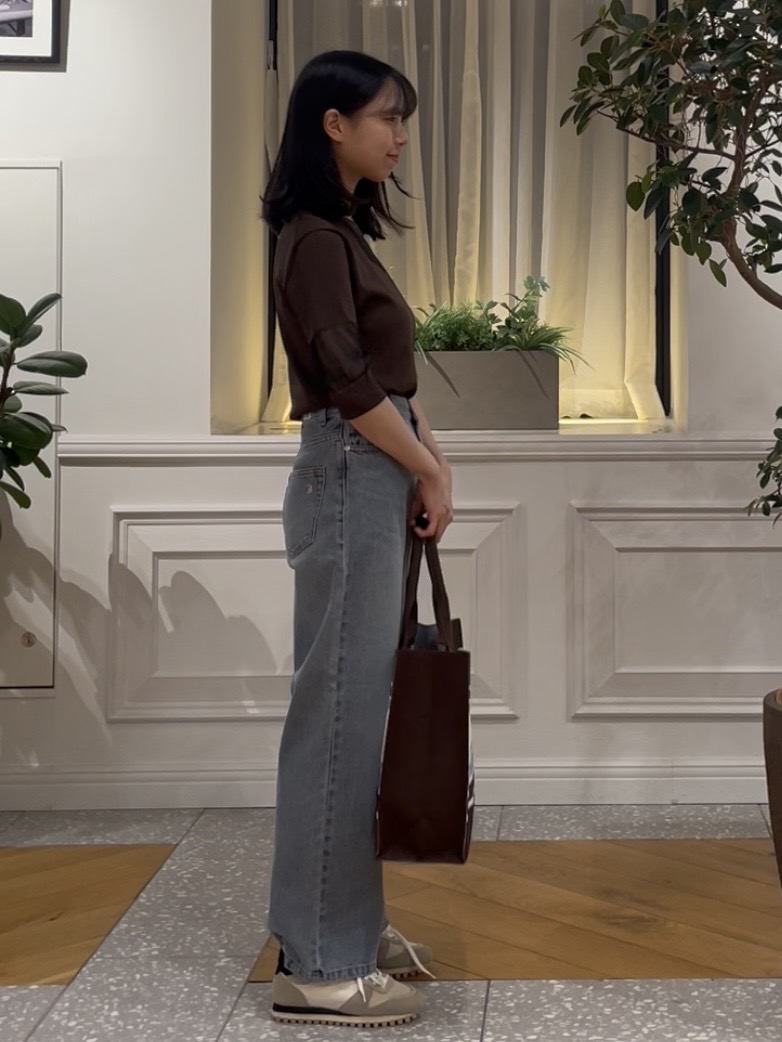 Lilyさんの「DRESSTERIOR｜【日本製】ウォッシャブルシアーニットプルオーバー」を使ったコーディネート