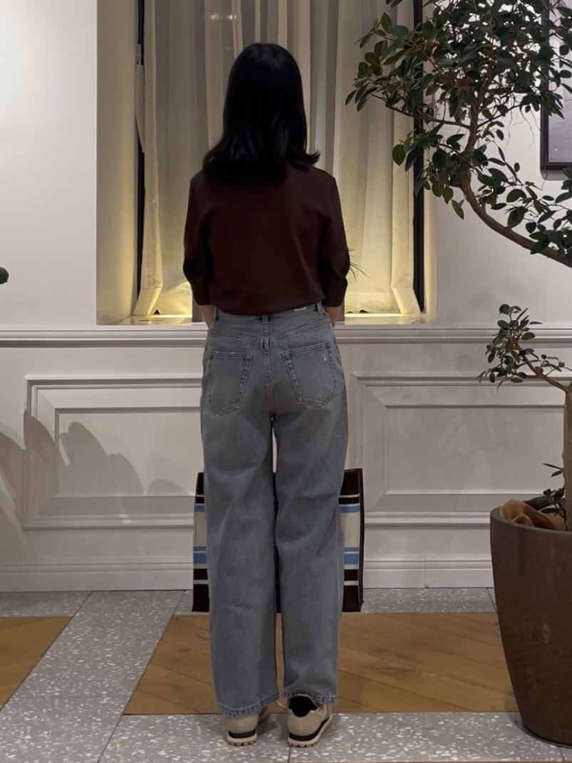 Lilyさんの「DRESSTERIOR｜【日本製】ウォッシャブルシアーニットプルオーバー」を使ったコーディネート